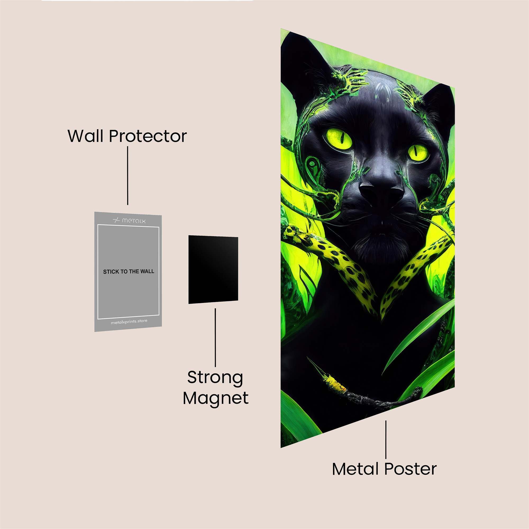 Panther Enigma Safe Wall Magnetic / M
