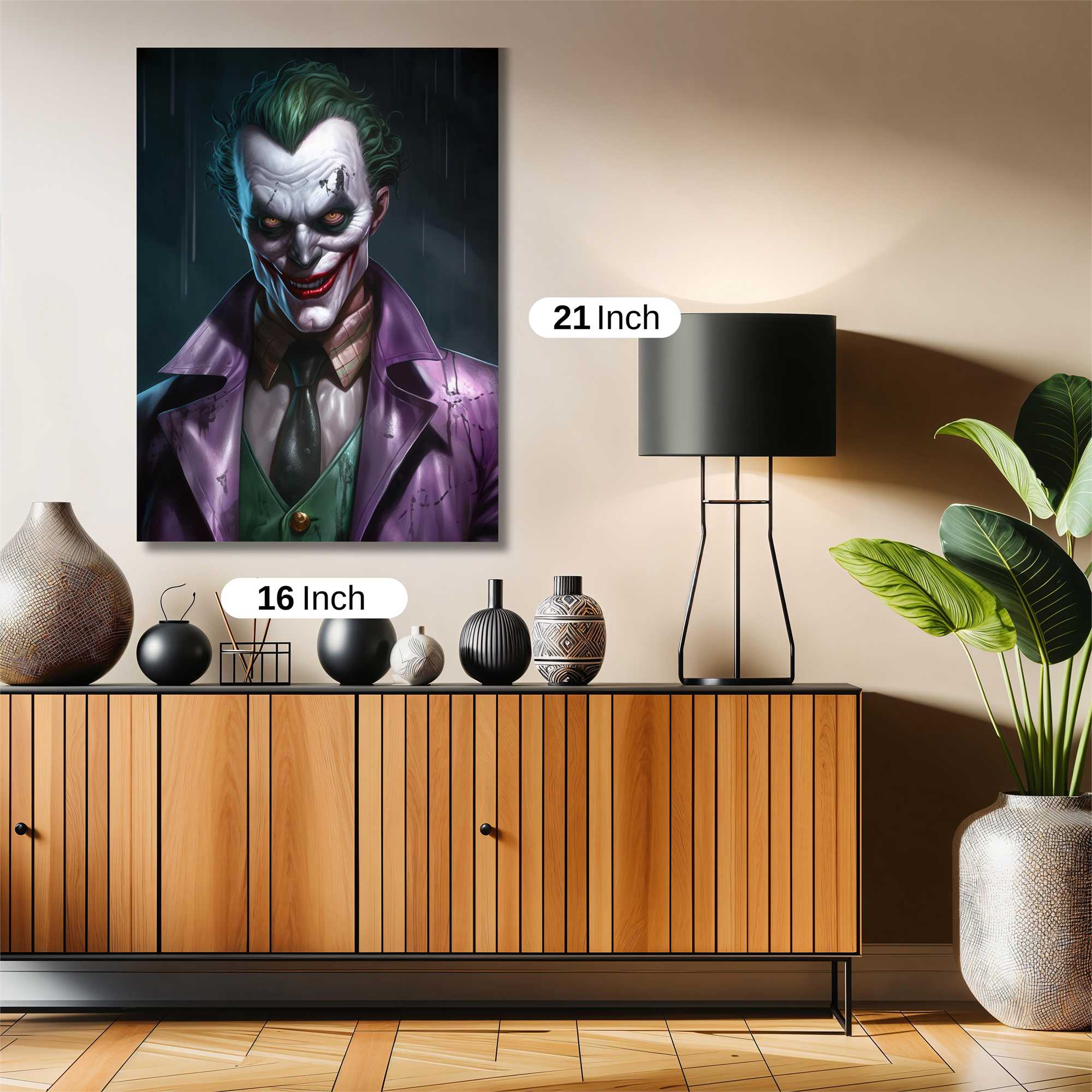 Joker Mayhem Safe Wall Magnetic / M