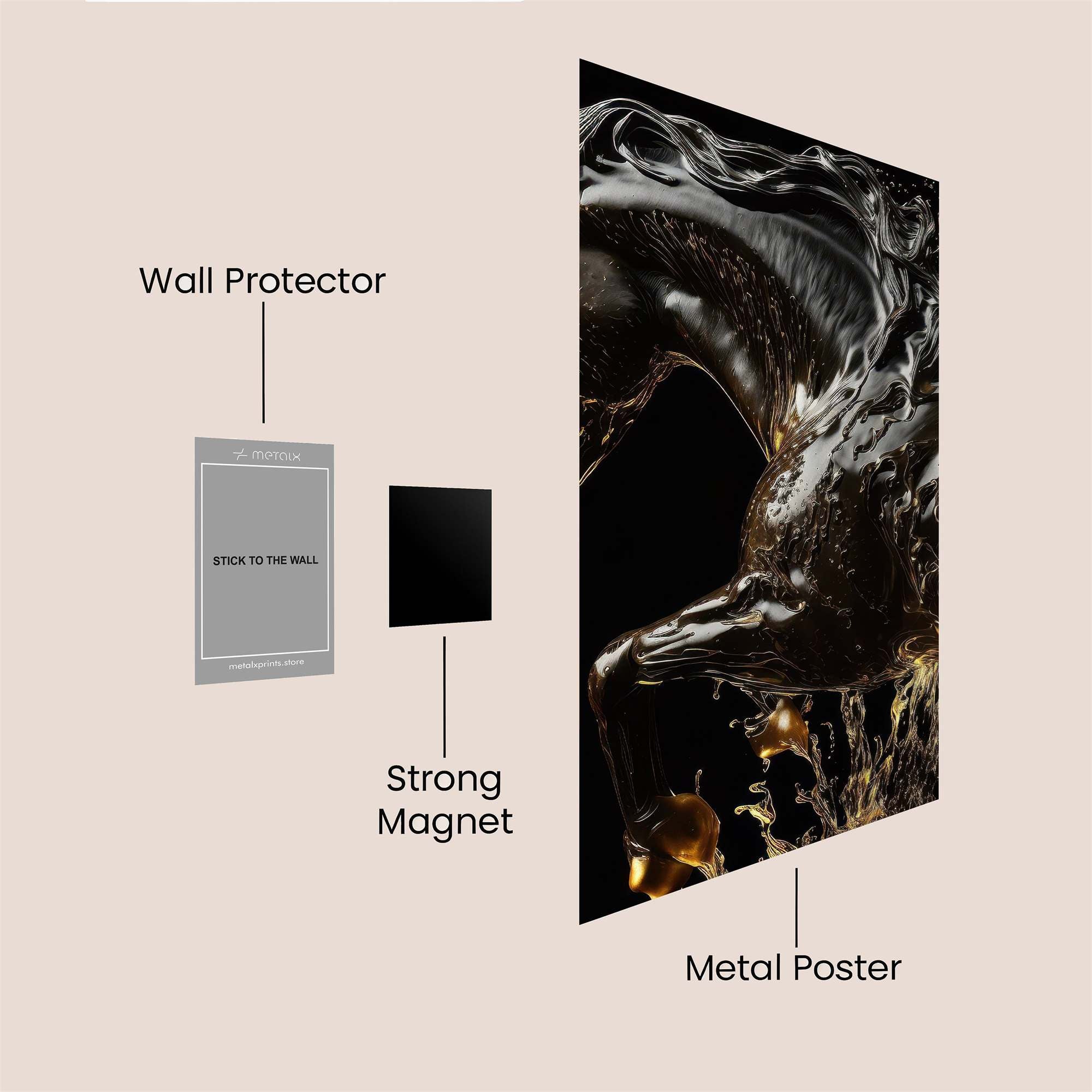 Liquid Majesty Safe Wall Magnetic / M