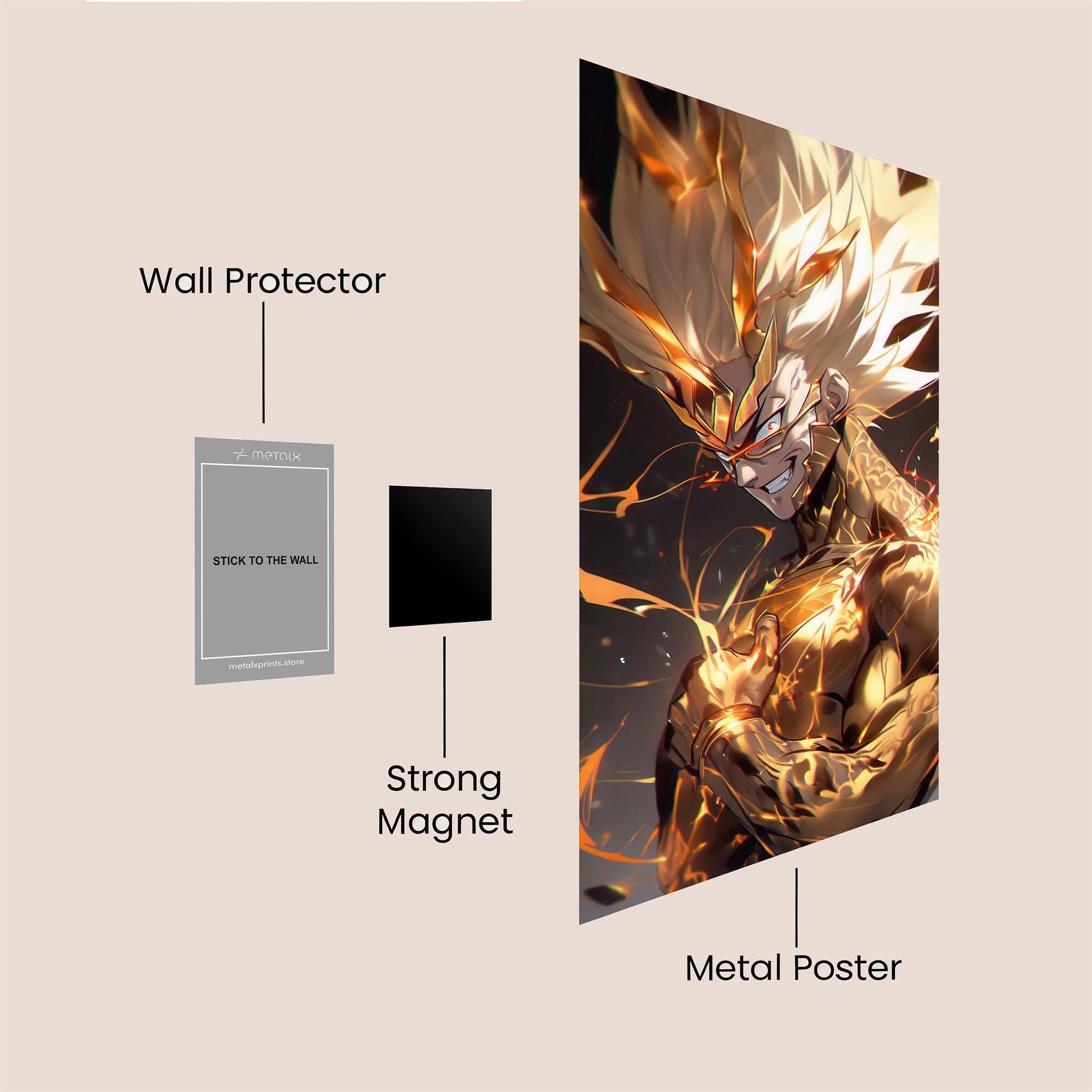 Supernova Warrior Safe Wall Magnetic / M