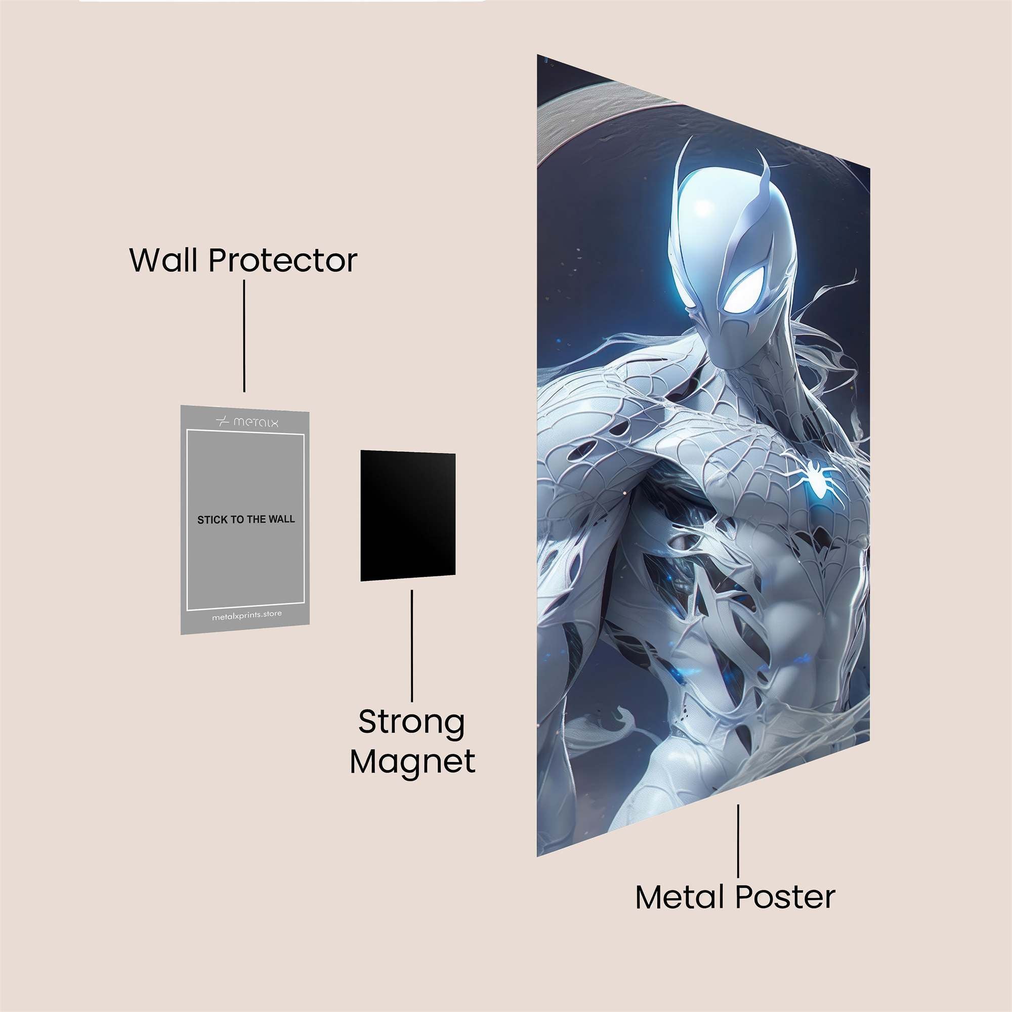Spectral Sentinel Safe Wall Magnetic / M
