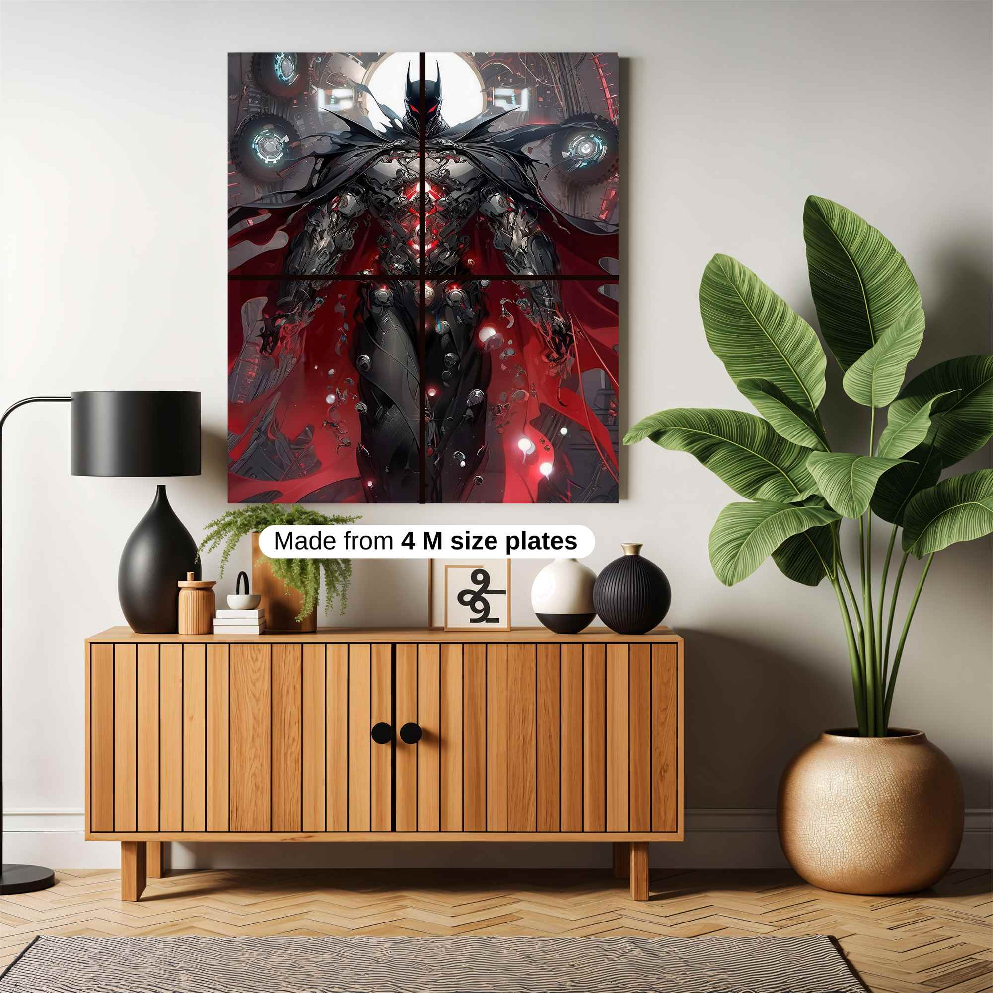 Batman Ascendant Safe Wall Magnetic / M