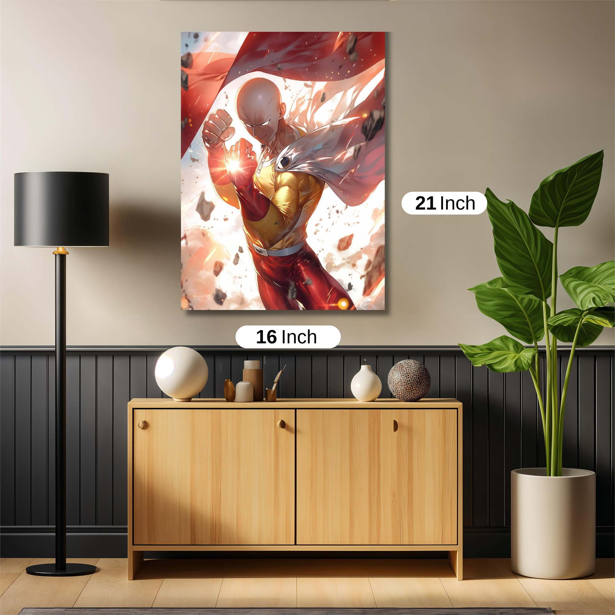 Saitama Powerburst Safe Wall Magnetic / M