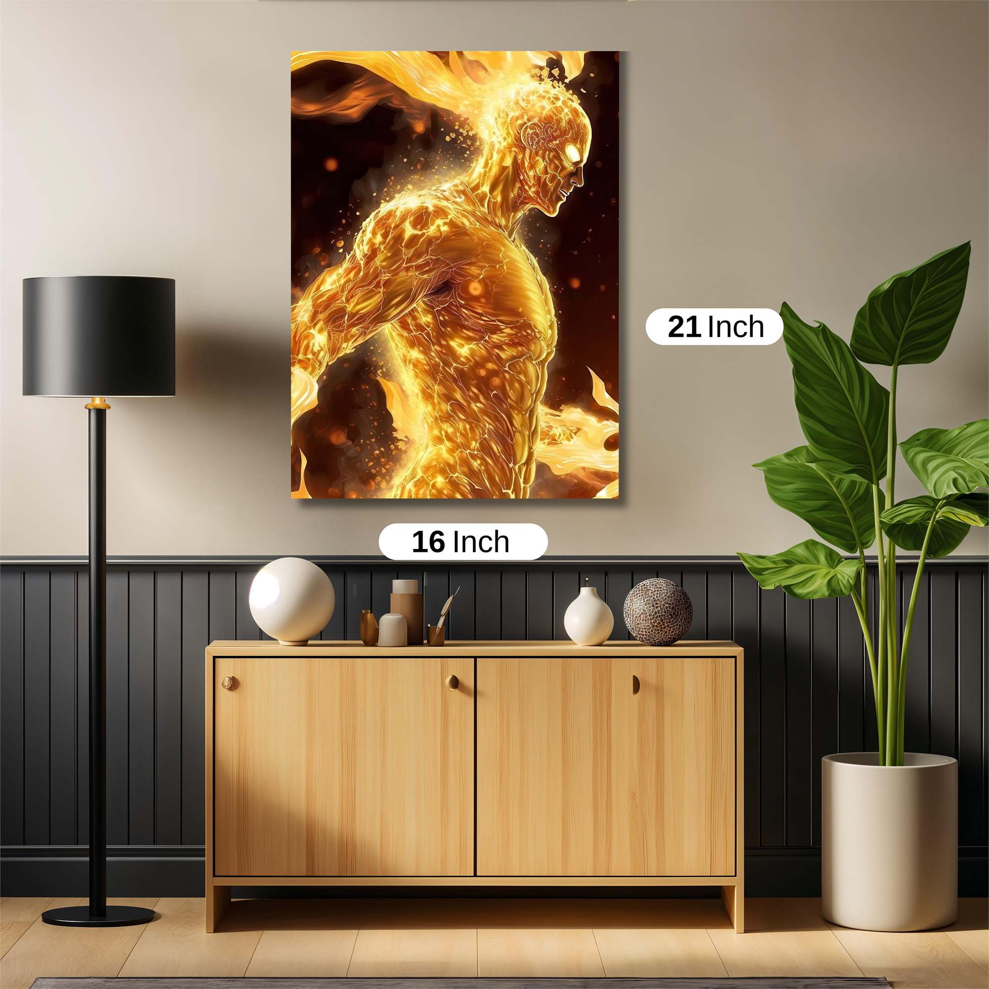 Inferno Majesty Safe Wall Magnetic / M