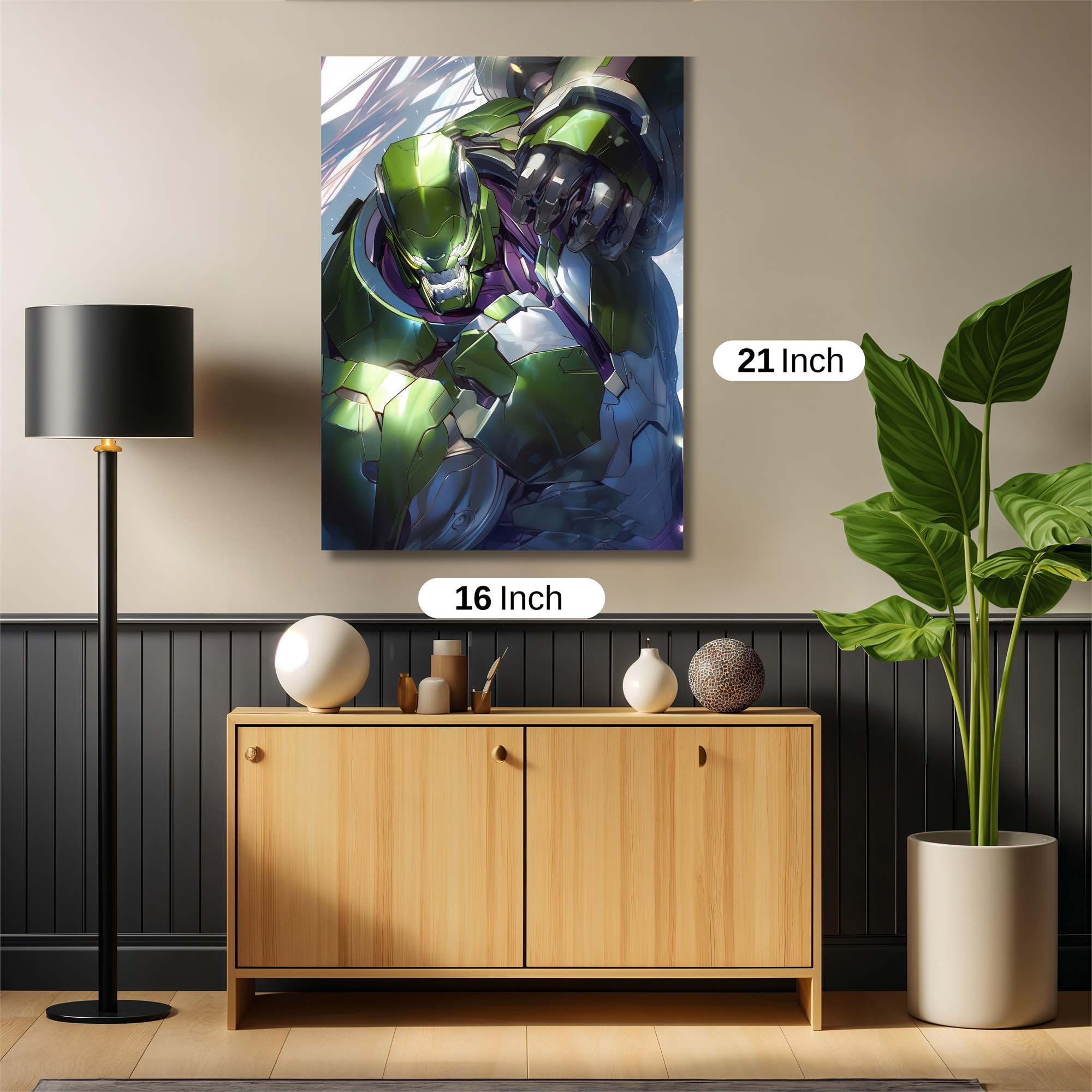 Hulk Fury Safe Wall Magnetic / M