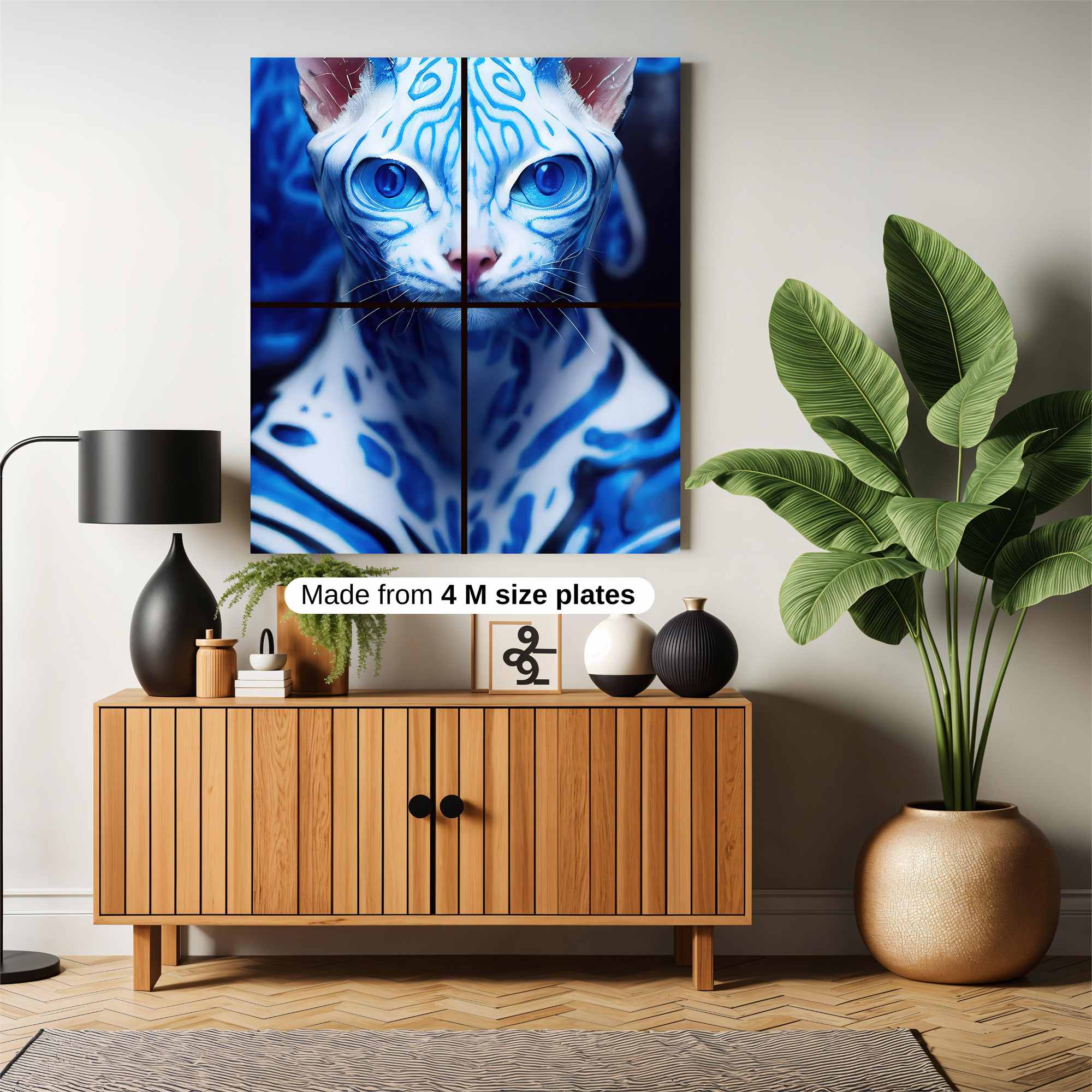 Mystic Feline Safe Wall Magnetic / M