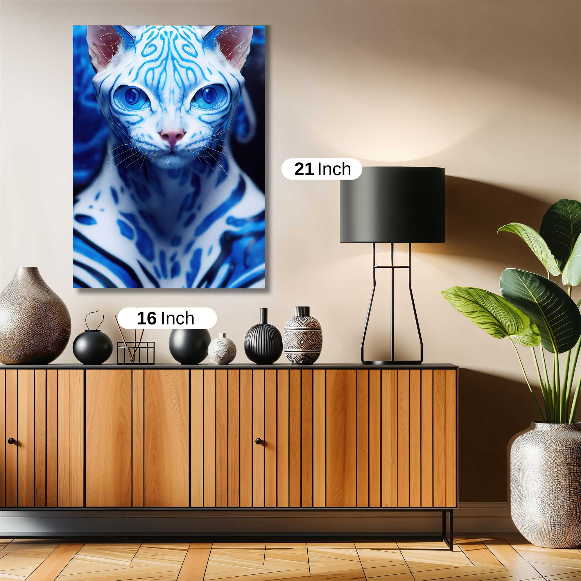 Mystic Feline Safe Wall Magnetic / M
