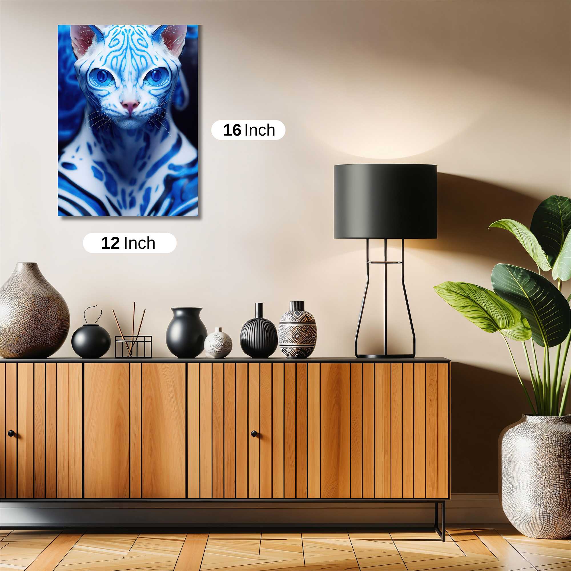 Mystic Feline Safe Wall Magnetic / M