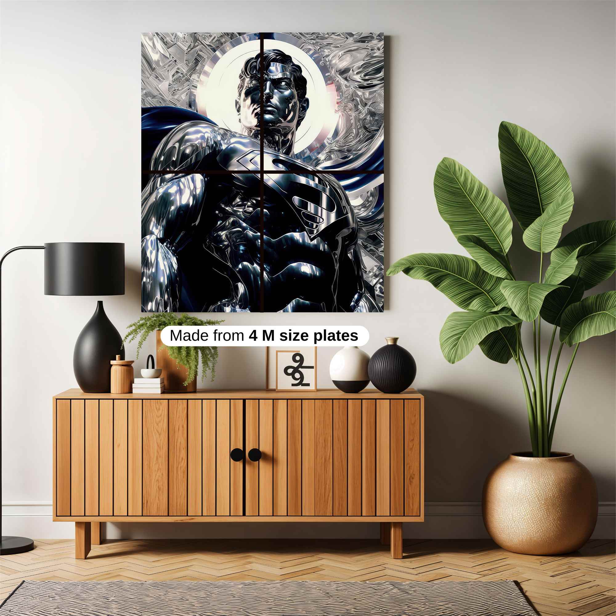 Superman Radiance Safe Wall Magnetic / M