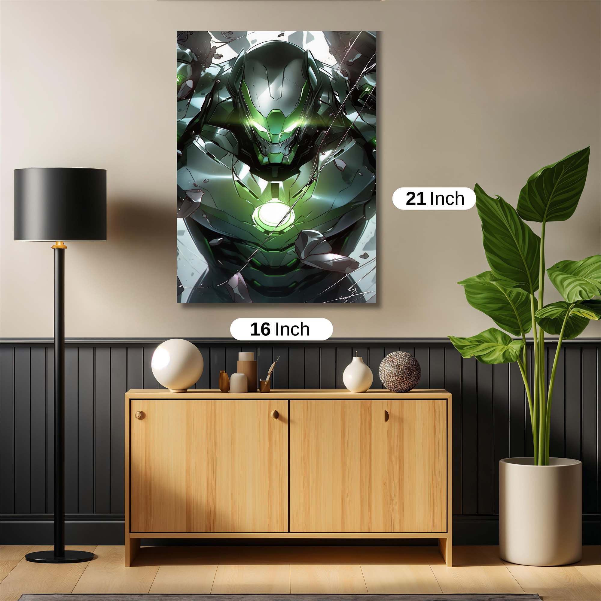 Iron Invincible Safe Wall Magnetic / M