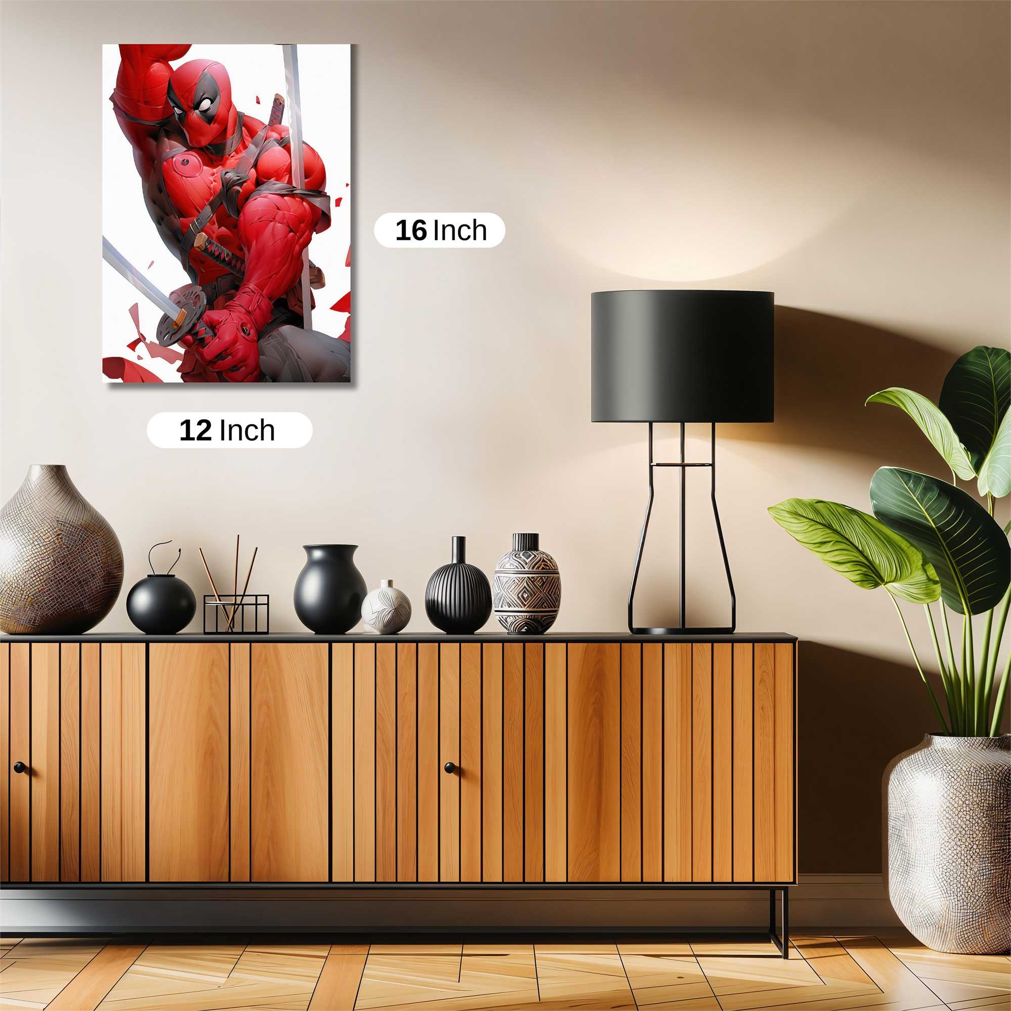 Deadpool Vigor Safe Wall Magnetic / M