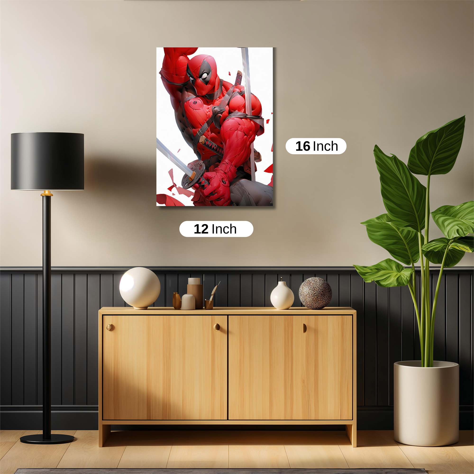 Deadpool Vigor Safe Wall Magnetic / M