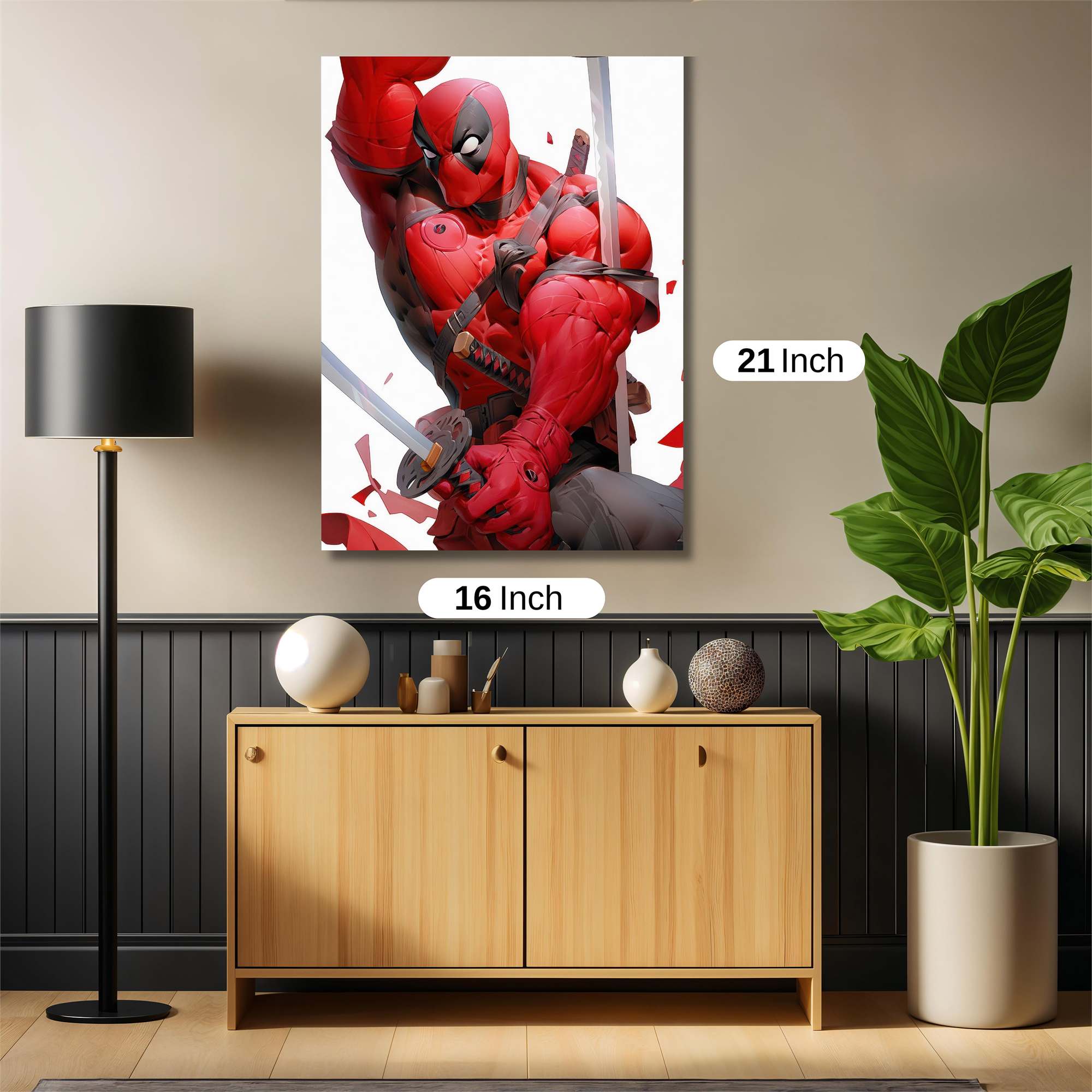 Deadpool Vigor Safe Wall Magnetic / M