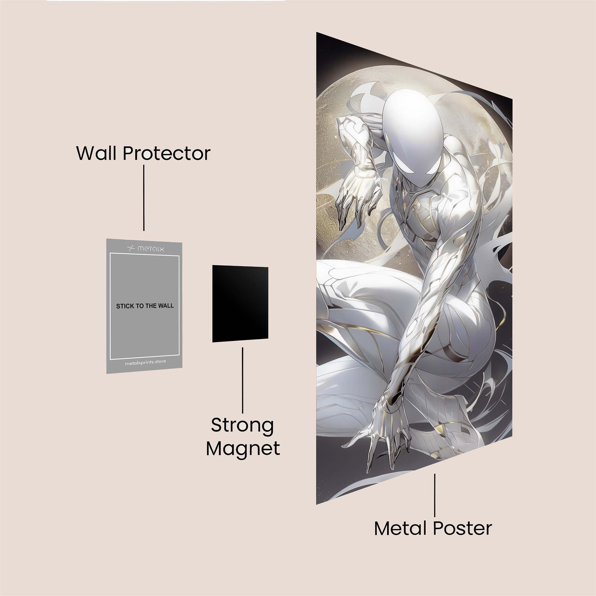 Spectral Enigma Safe Wall Magnetic / M