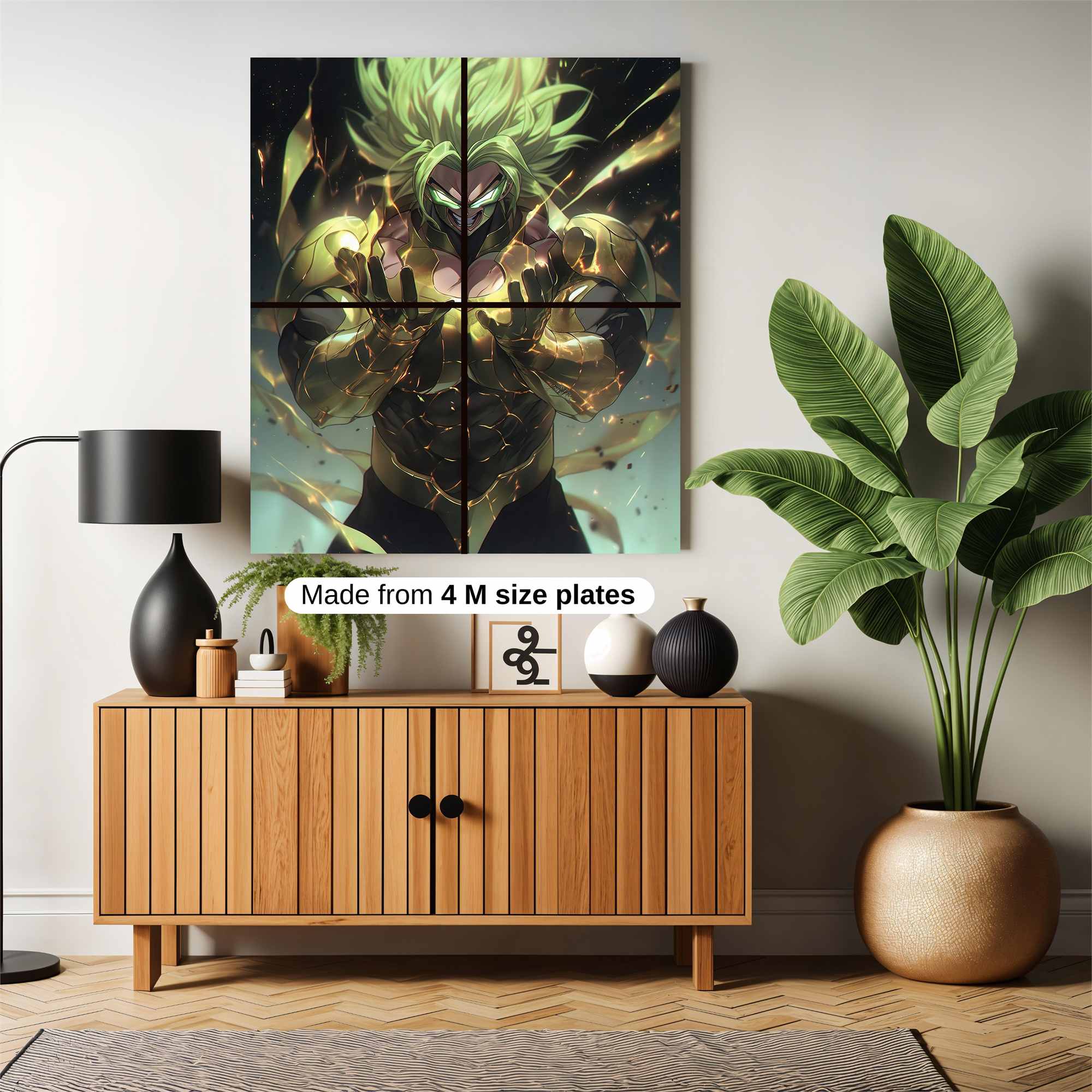 Broly Furyblast Safe Wall Magnetic / M