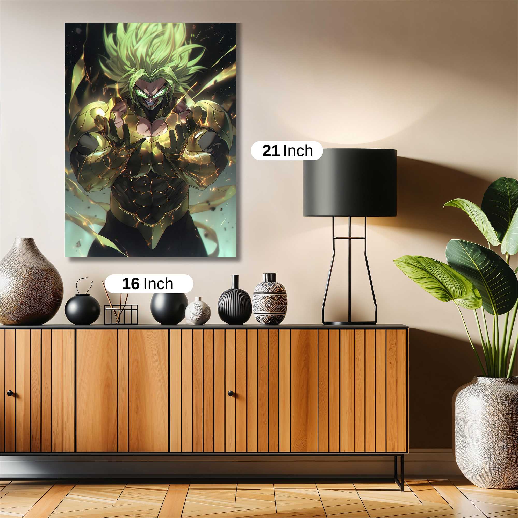 Broly Furyblast Safe Wall Magnetic / M