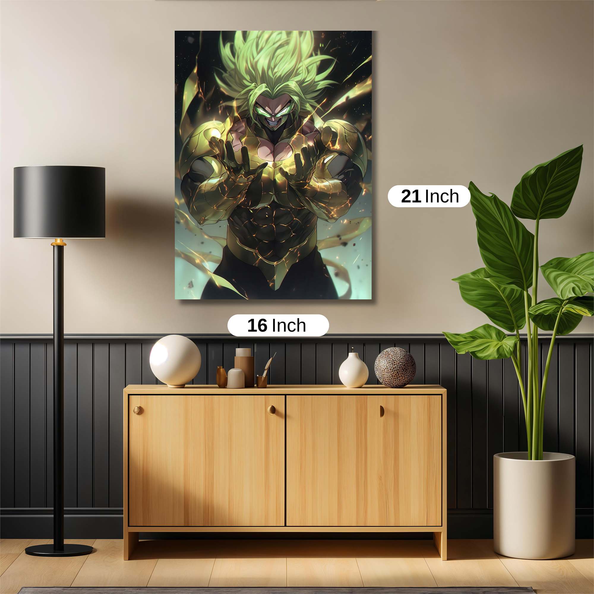 Broly Furyblast Safe Wall Magnetic / M
