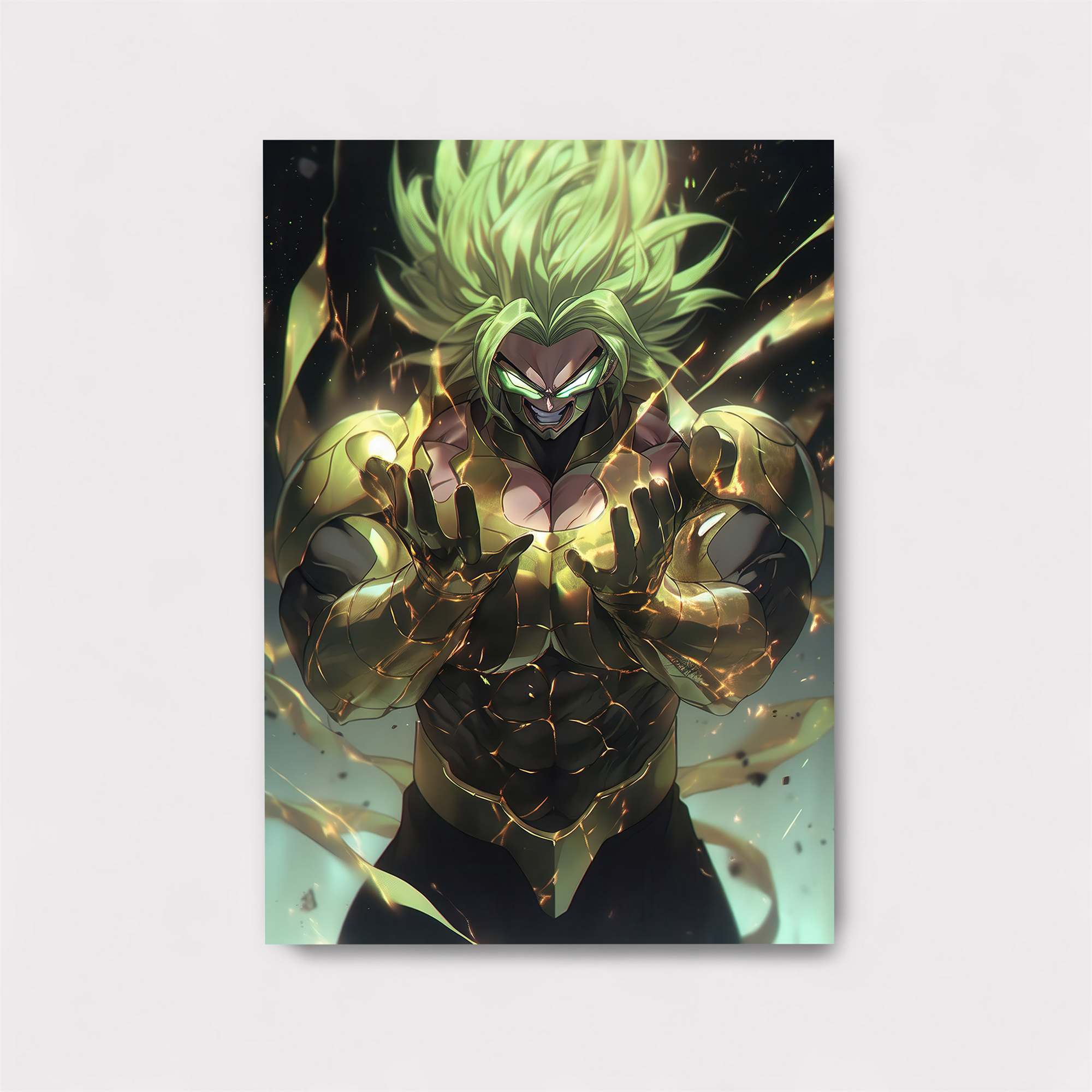 Broly Furyblast Safe Wall Magnetic / M
