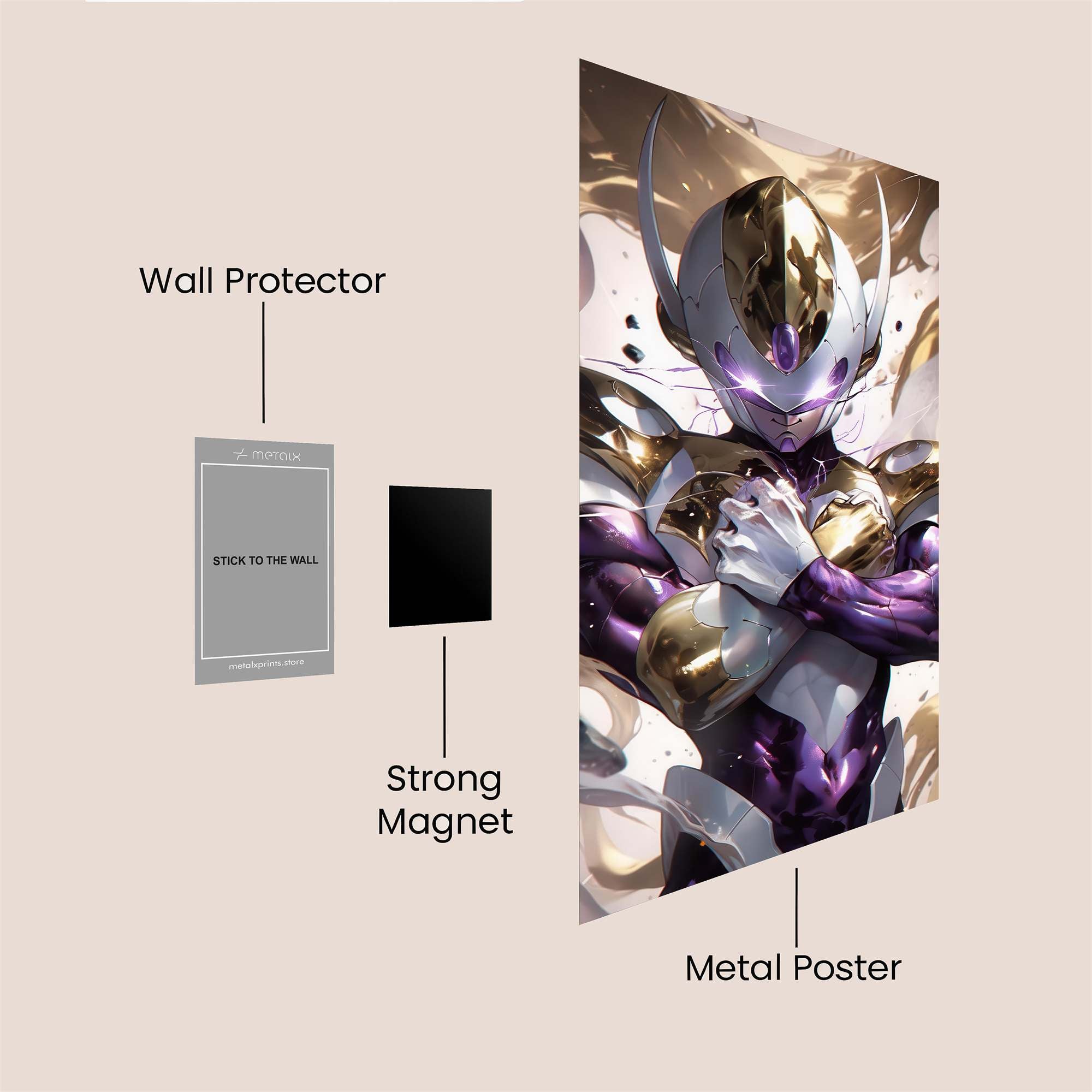Frieza Ascendant Safe Wall Magnetic / M