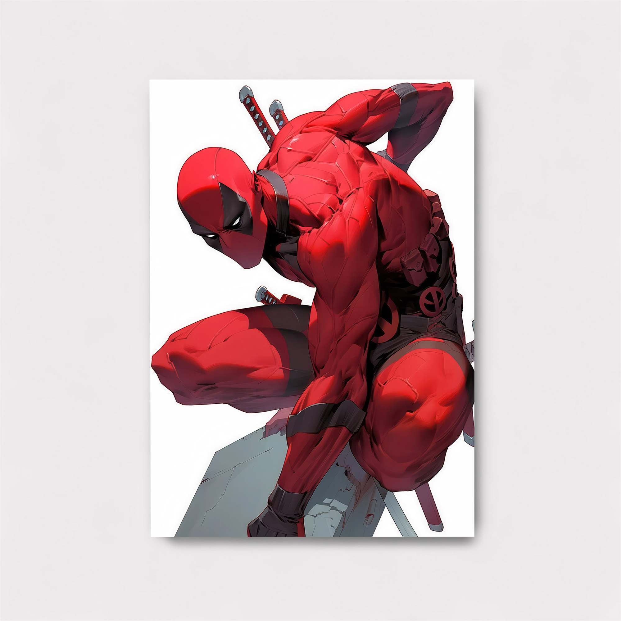 Deadpool Dynamism Safe Wall Magnetic / M