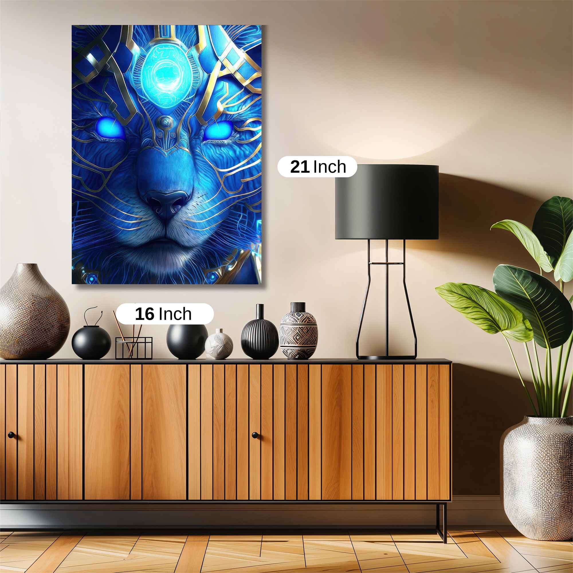 Feline Luminosity Safe Wall Magnetic / M