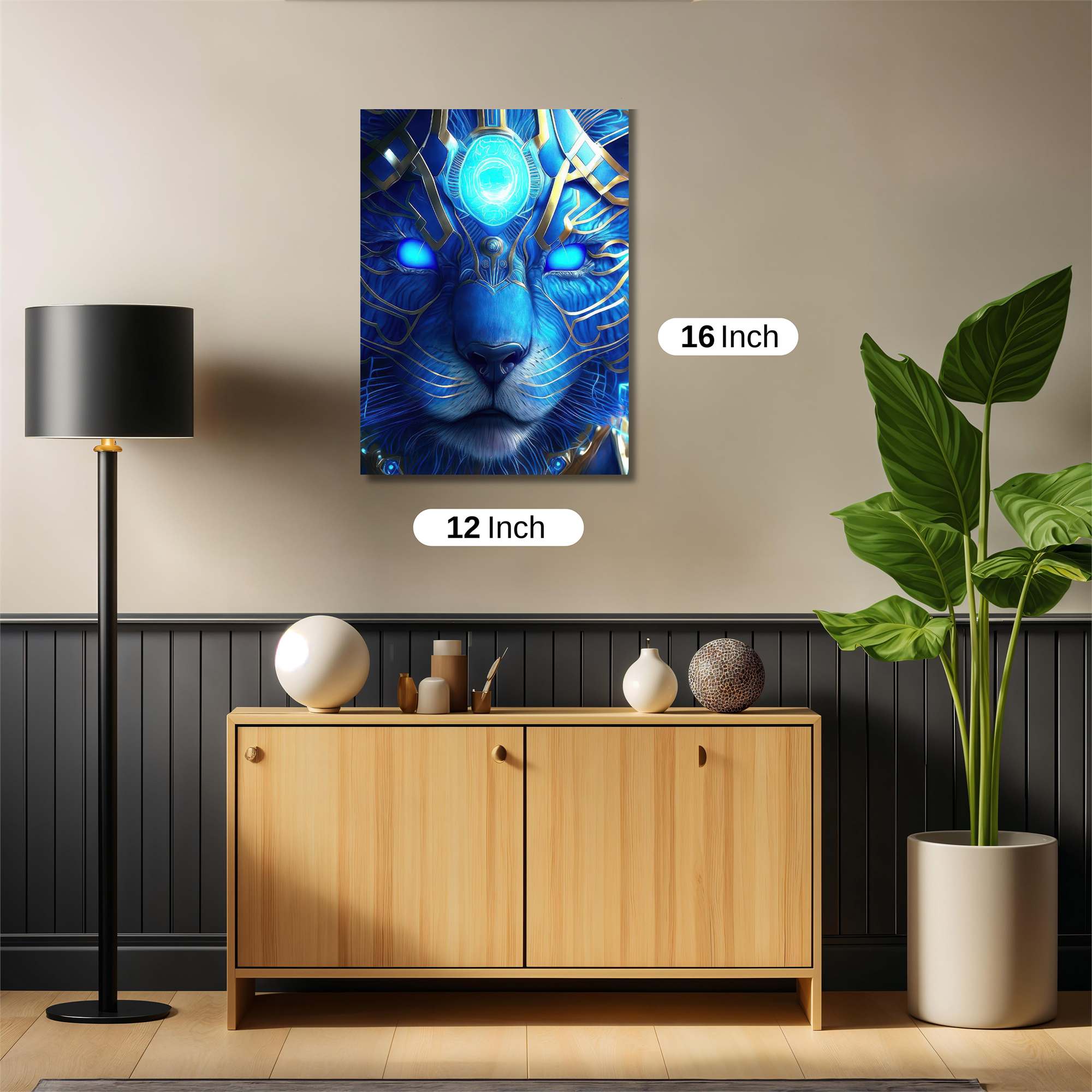 Feline Luminosity Safe Wall Magnetic / M