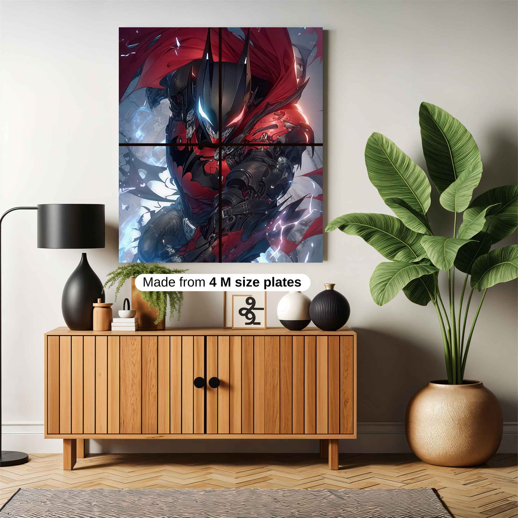 Batman's Fury Safe Wall Magnetic / M