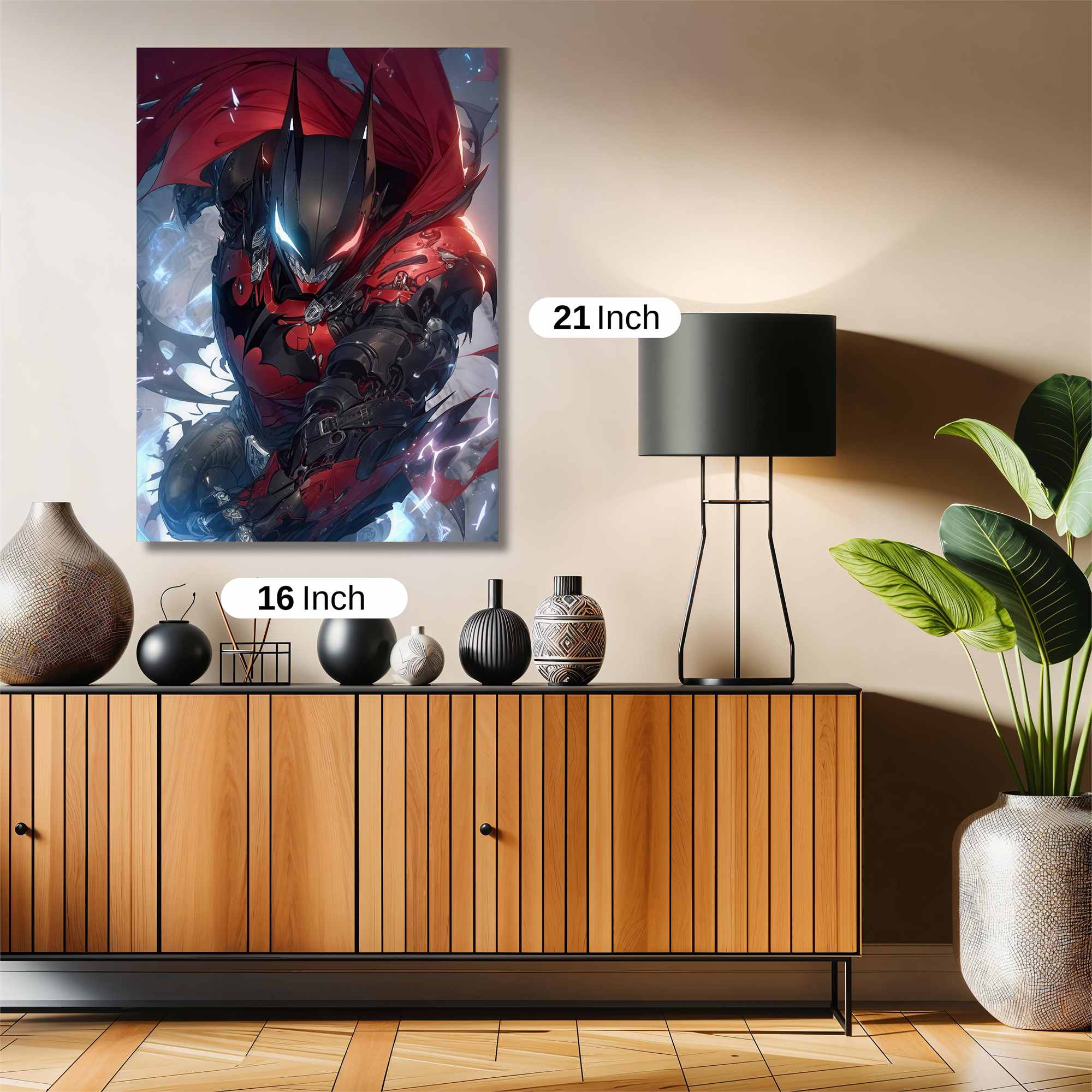 Batman's Fury Safe Wall Magnetic / M