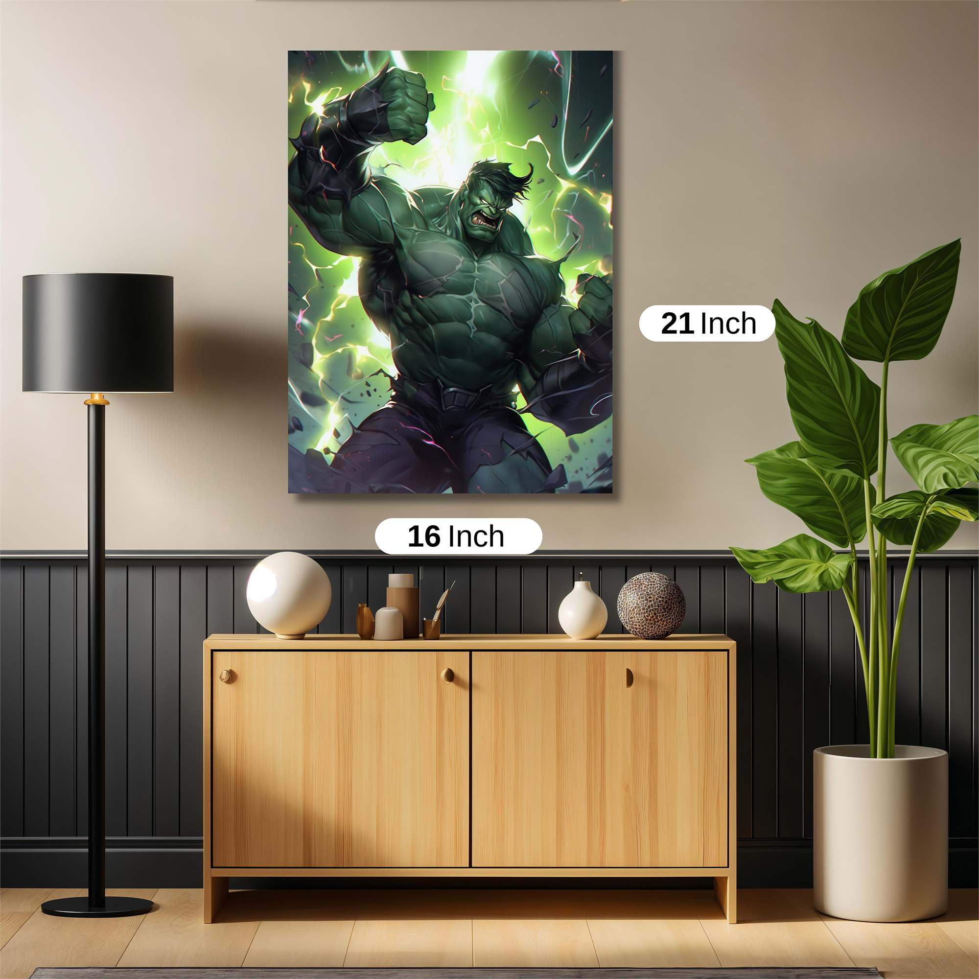 Hulk Furystorm Safe Wall Magnetic / M