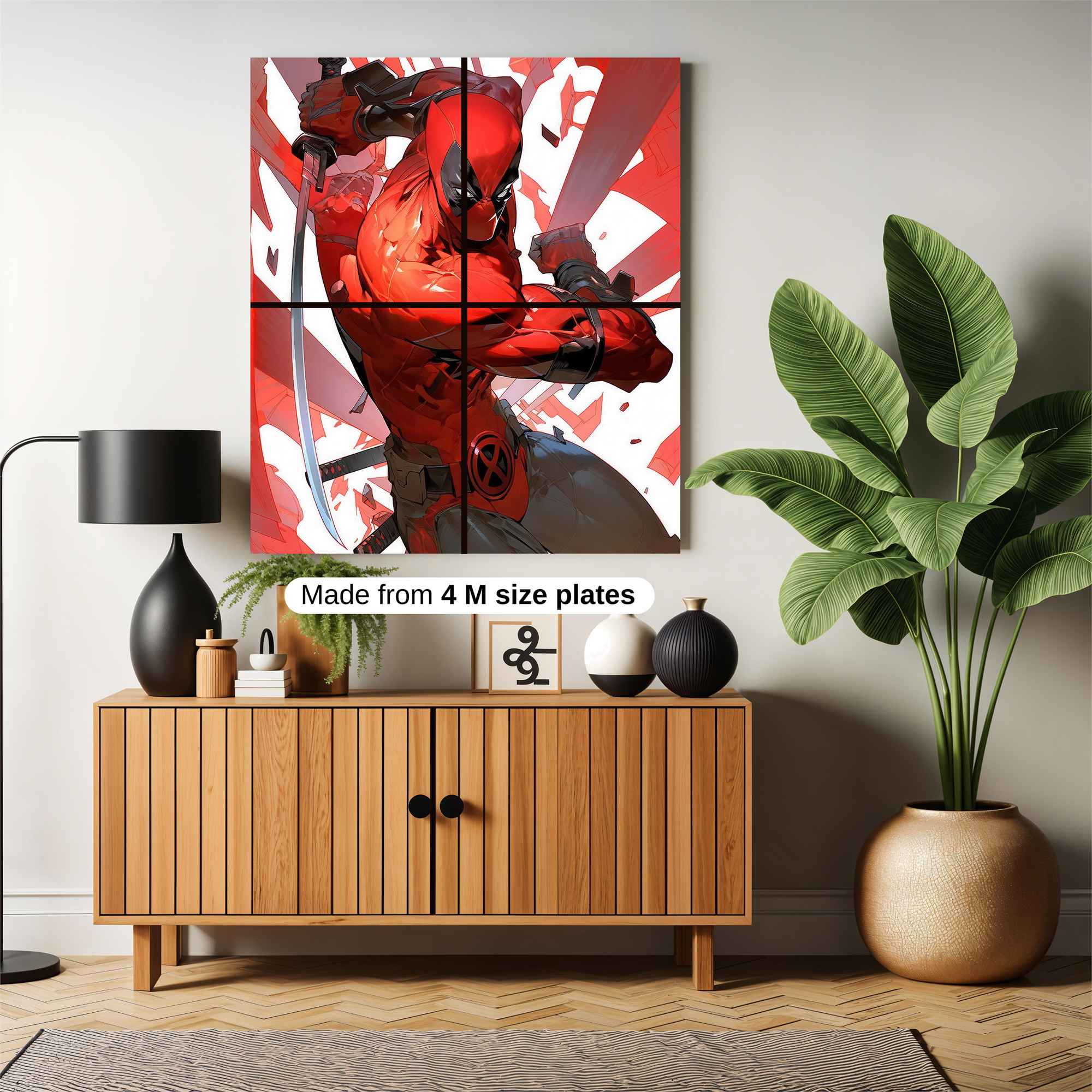 Deadpool Frenzy Safe Wall Magnetic / M