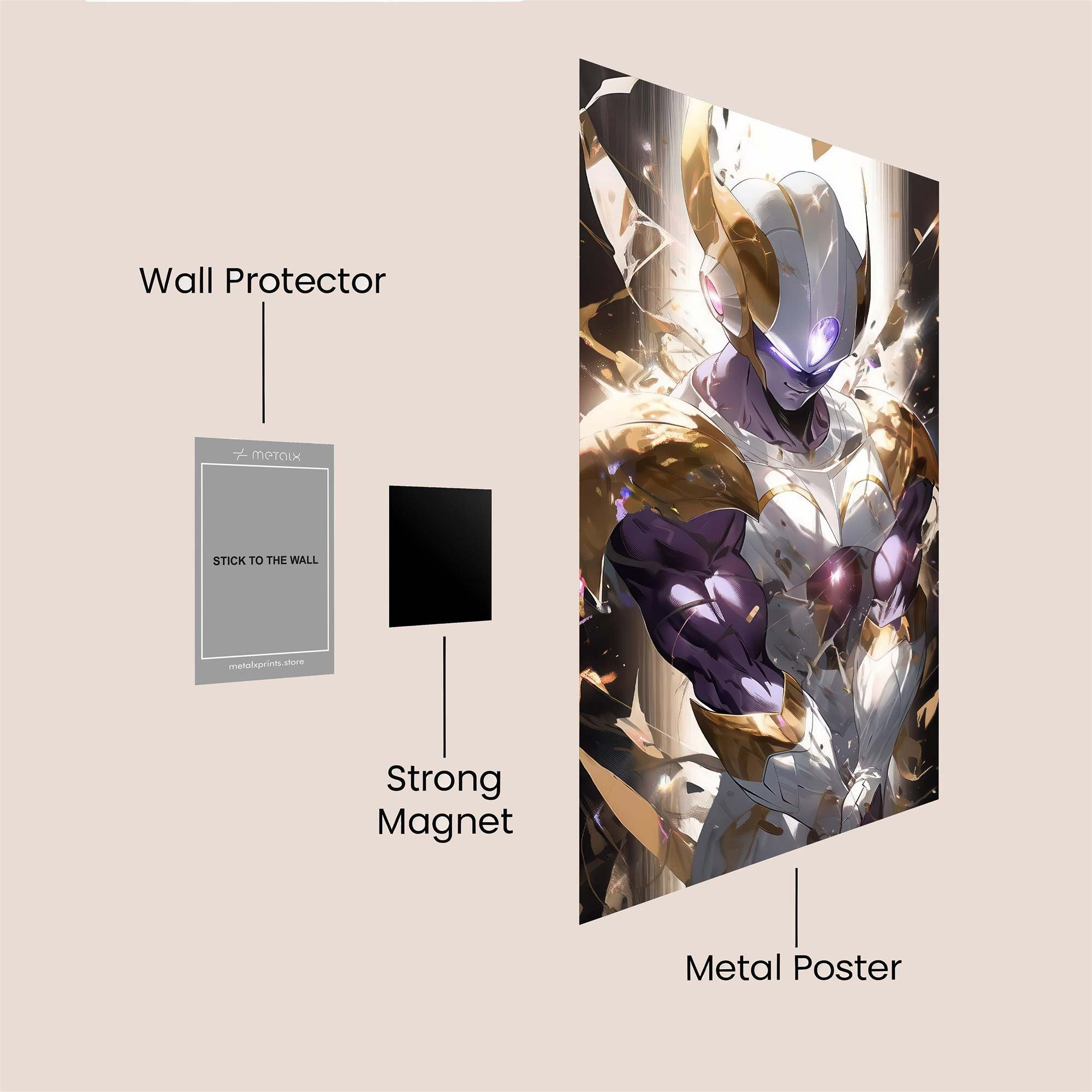 Cosmic Ascension Safe Wall Magnetic / M