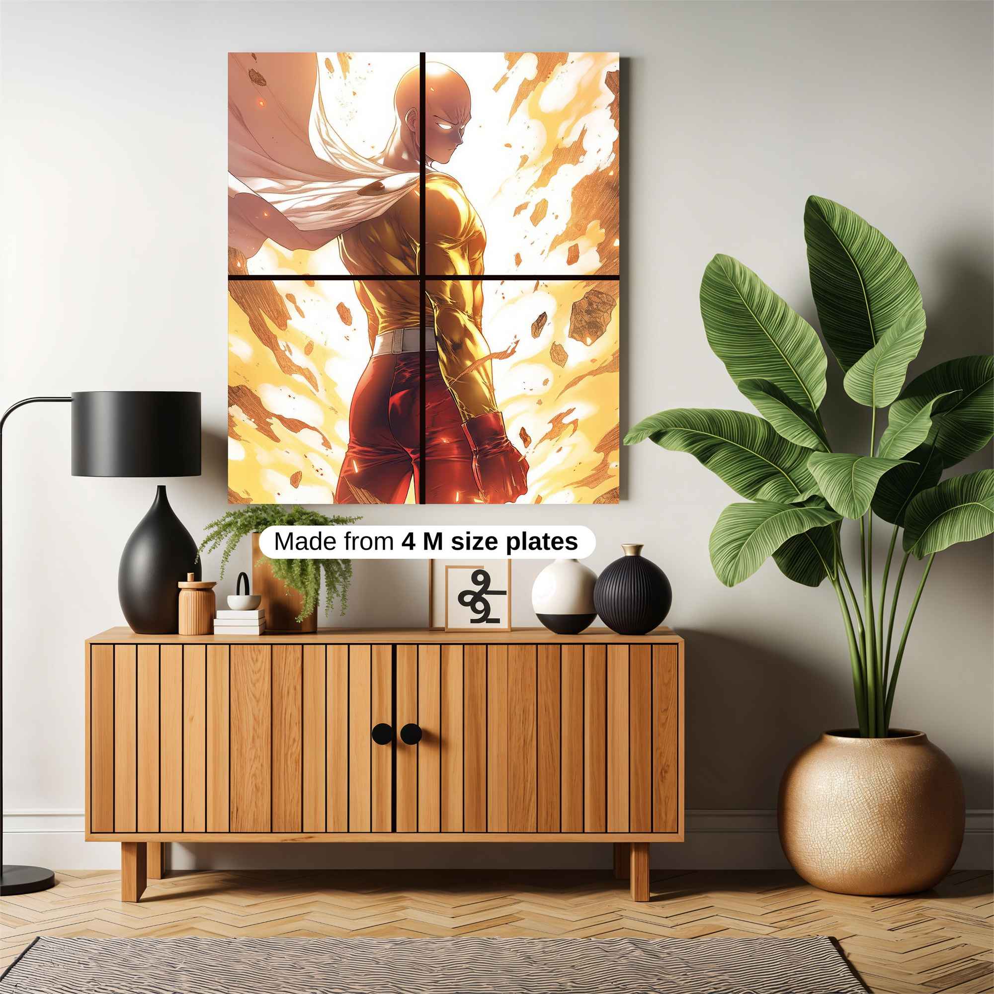 Saitama Impact Safe Wall Magnetic / M