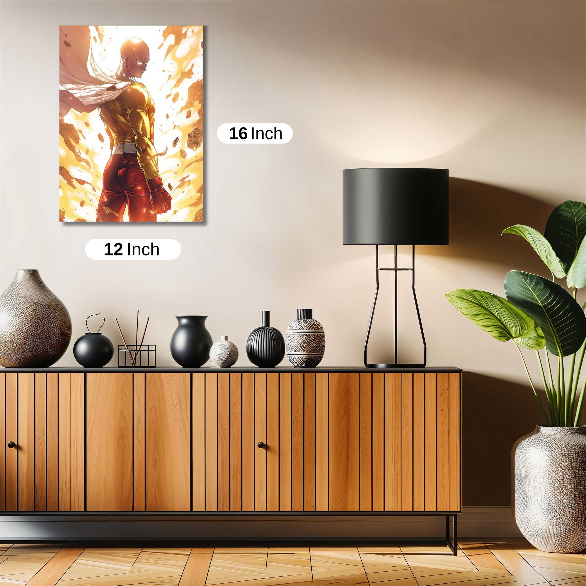 Saitama Impact Safe Wall Magnetic / M