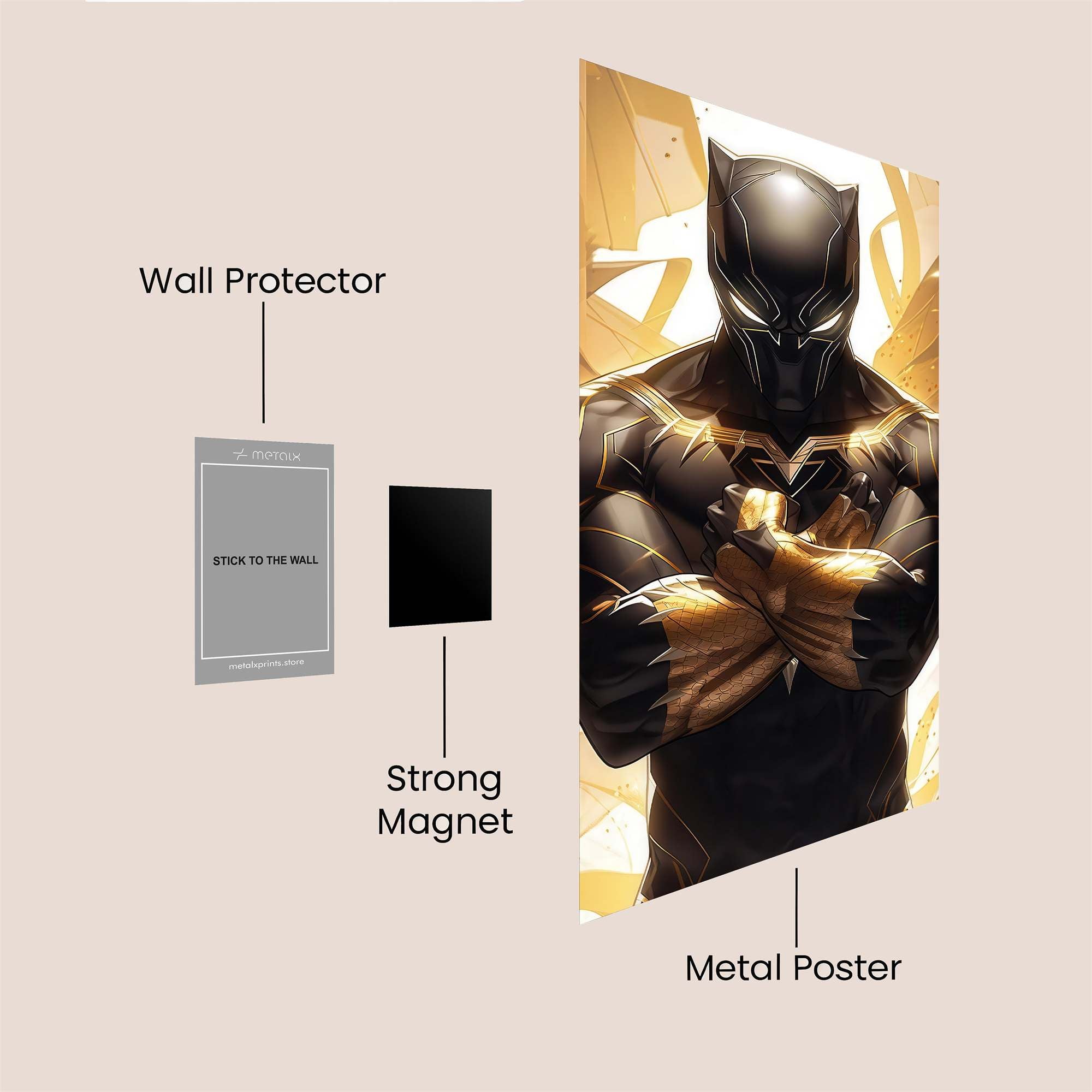 Panther Ascension Safe Wall Magnetic / M