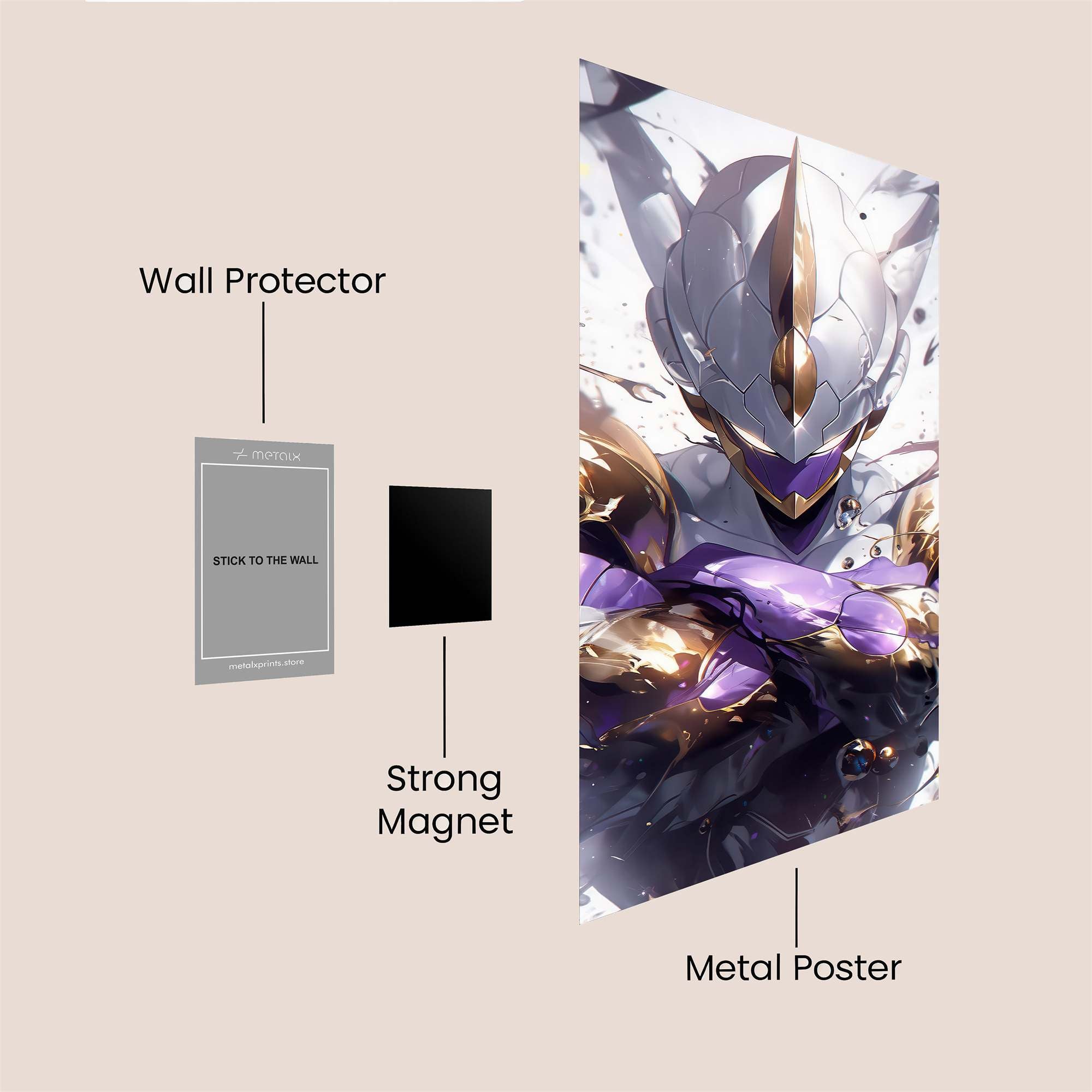 Armored Ascension Safe Wall Magnetic / M