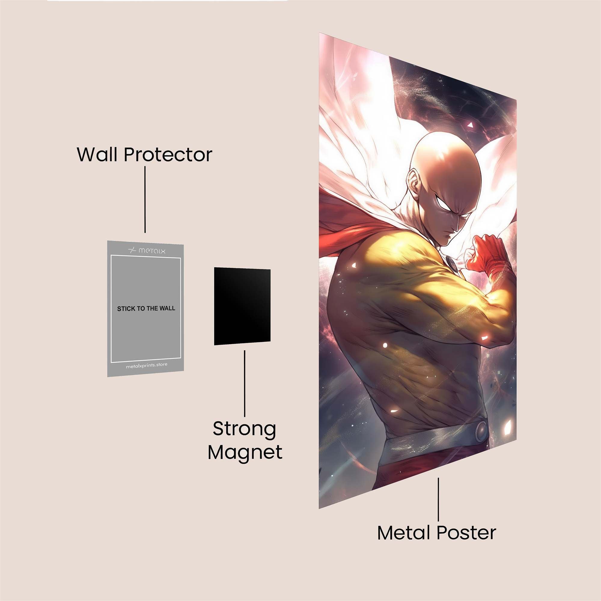 Saitama Resplendence Safe Wall Magnetic / M