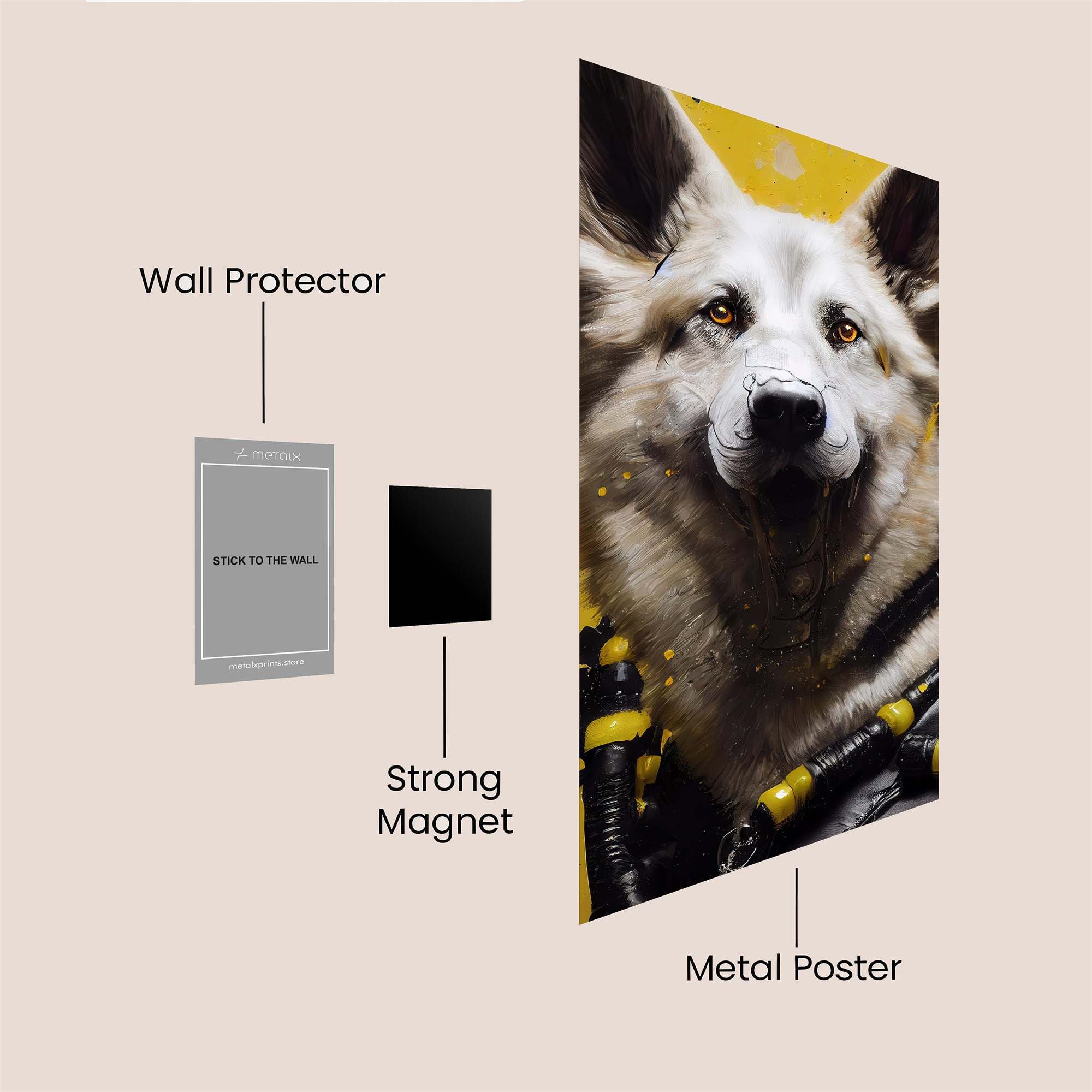 Canine Sentinel Safe Wall Magnetic / M