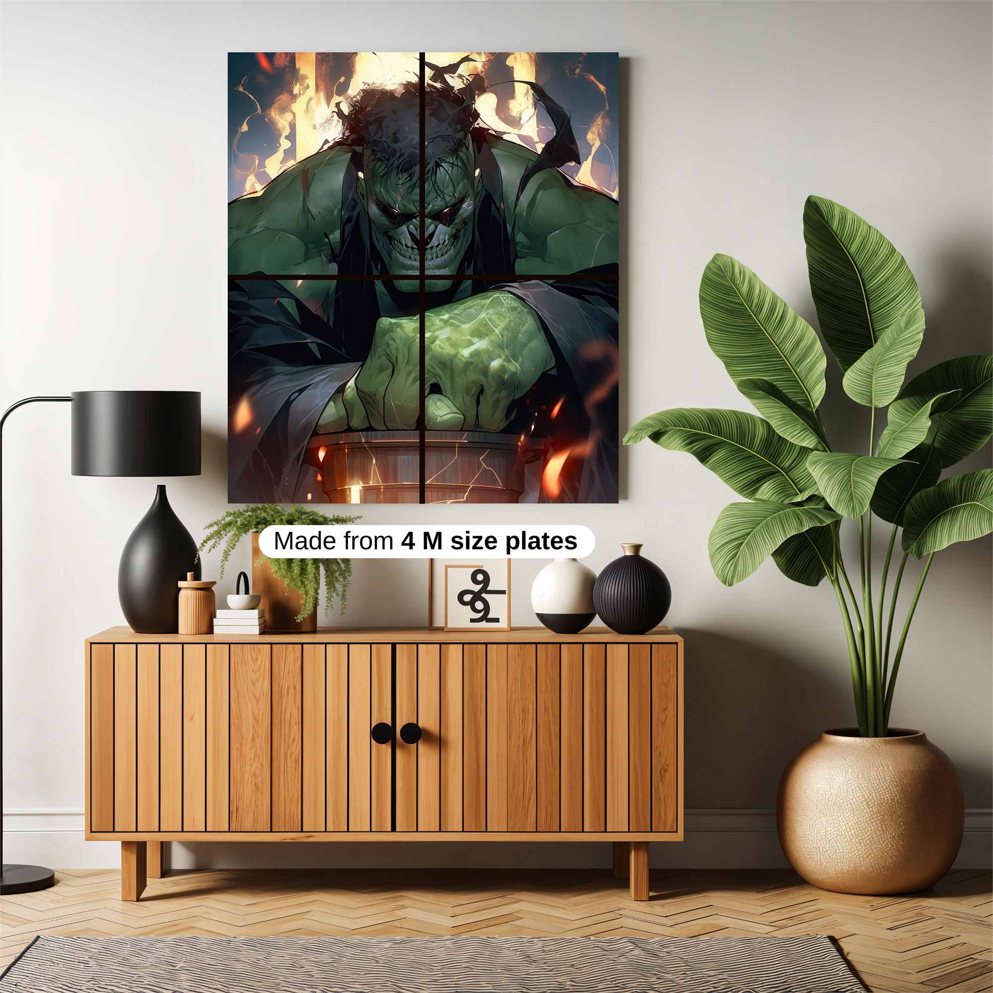Hulk Inferno Safe Wall Magnetic / M