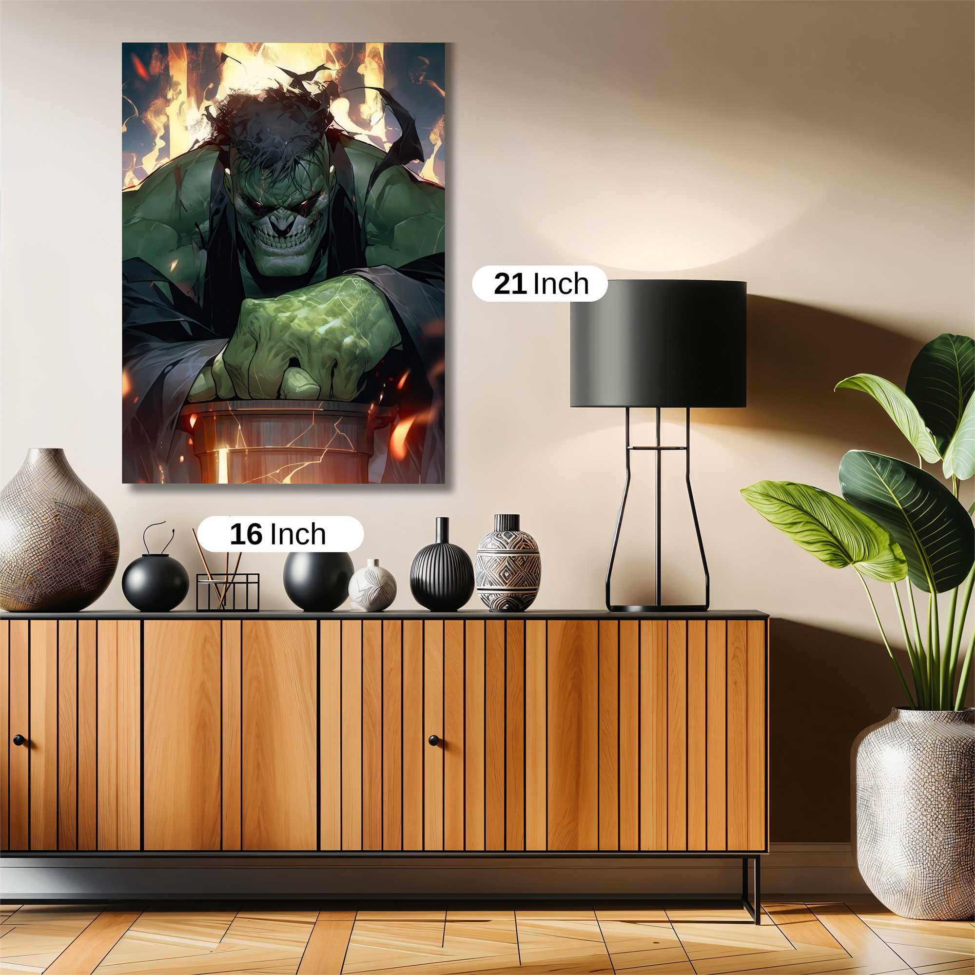 Hulk Inferno Safe Wall Magnetic / M
