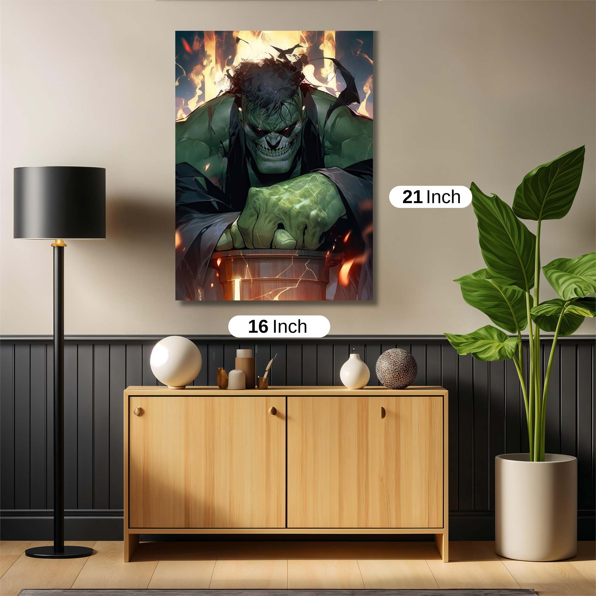Hulk Inferno Safe Wall Magnetic / M