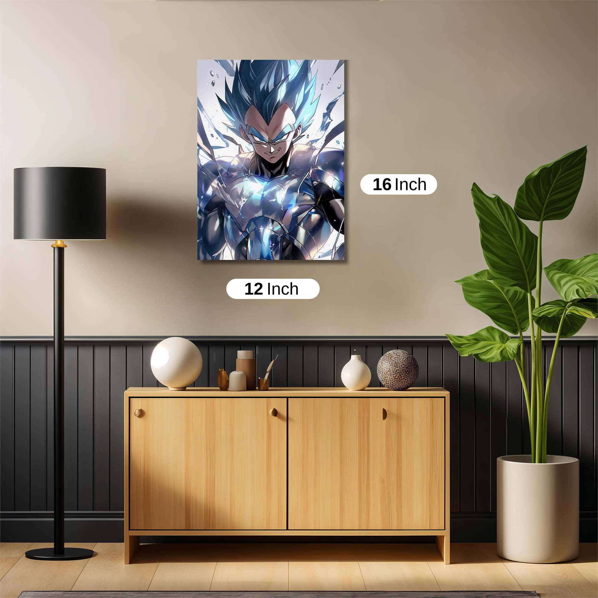 Vegeta Brilliance Safe Wall Magnetic / M