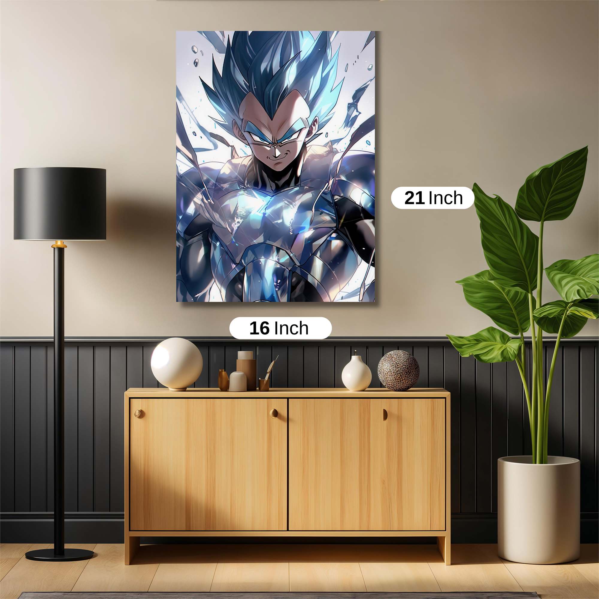 Vegeta Brilliance Safe Wall Magnetic / M