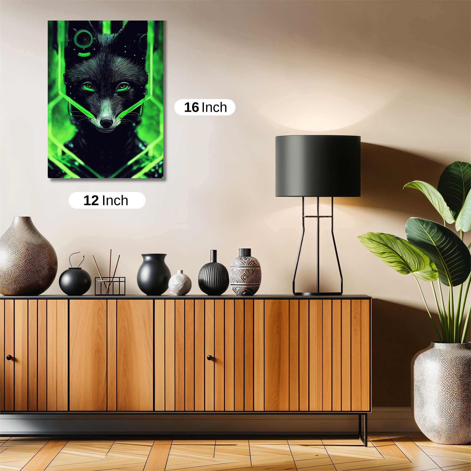 Cyber Fox Safe Wall Magnetic / M