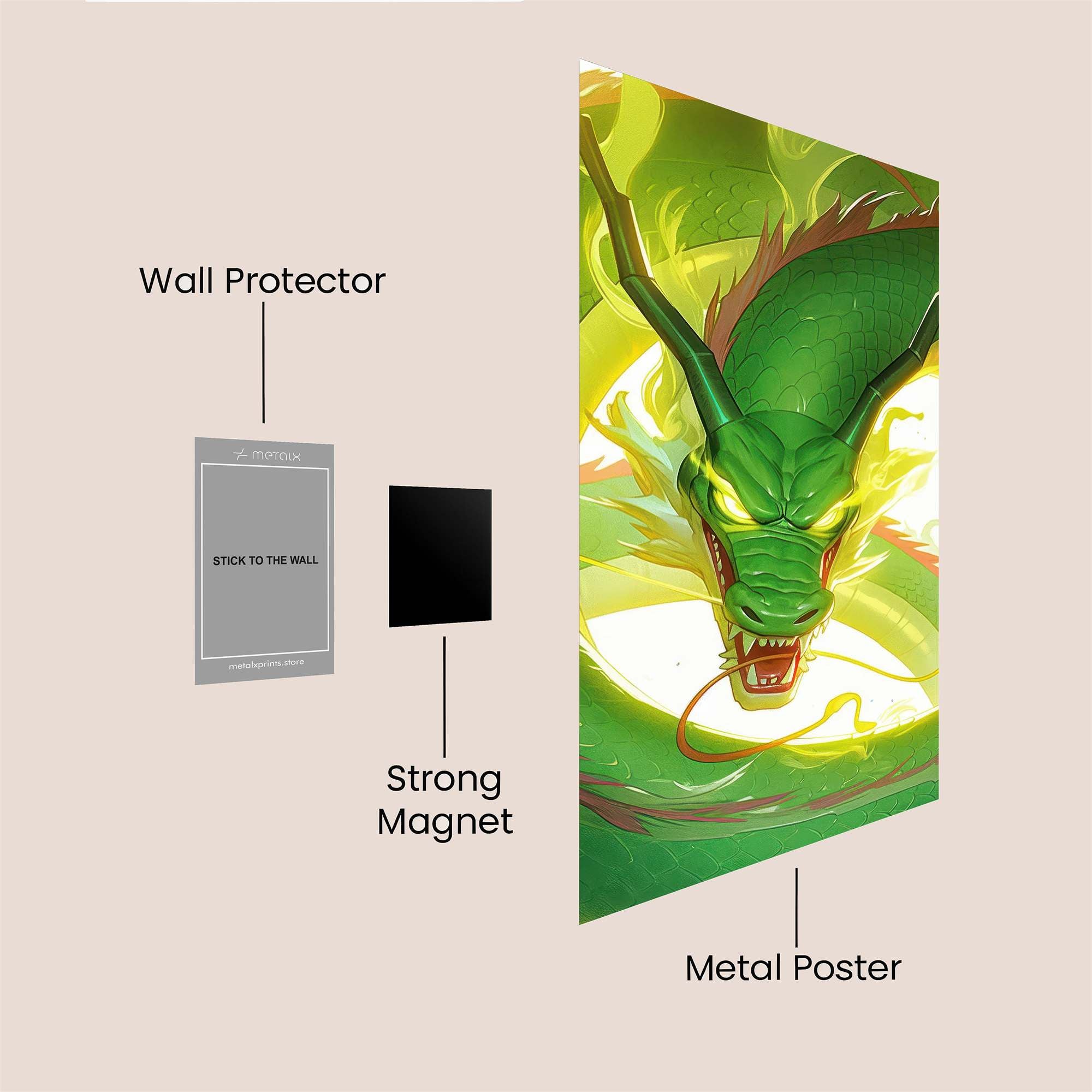 Shenron Radiance Safe Wall Magnetic / M