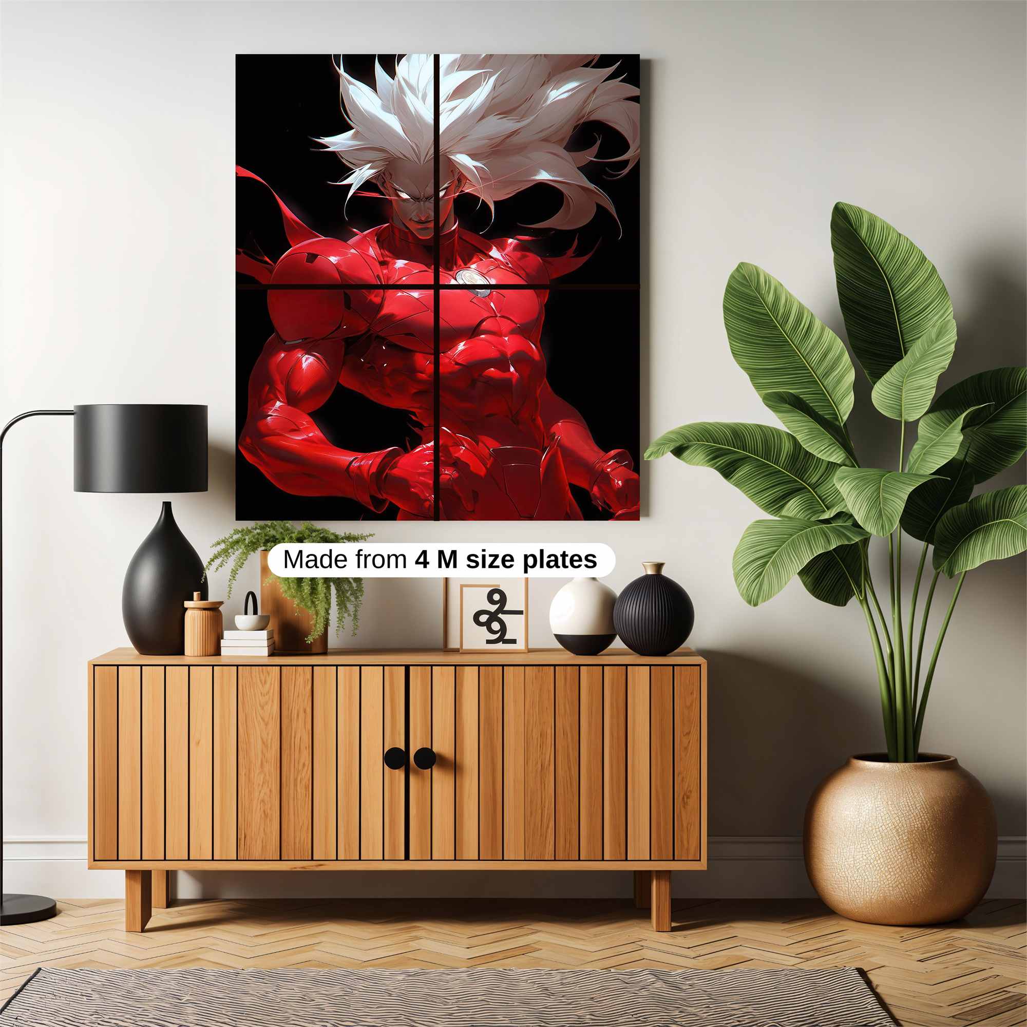 Crimson Fury Safe Wall Magnetic / M