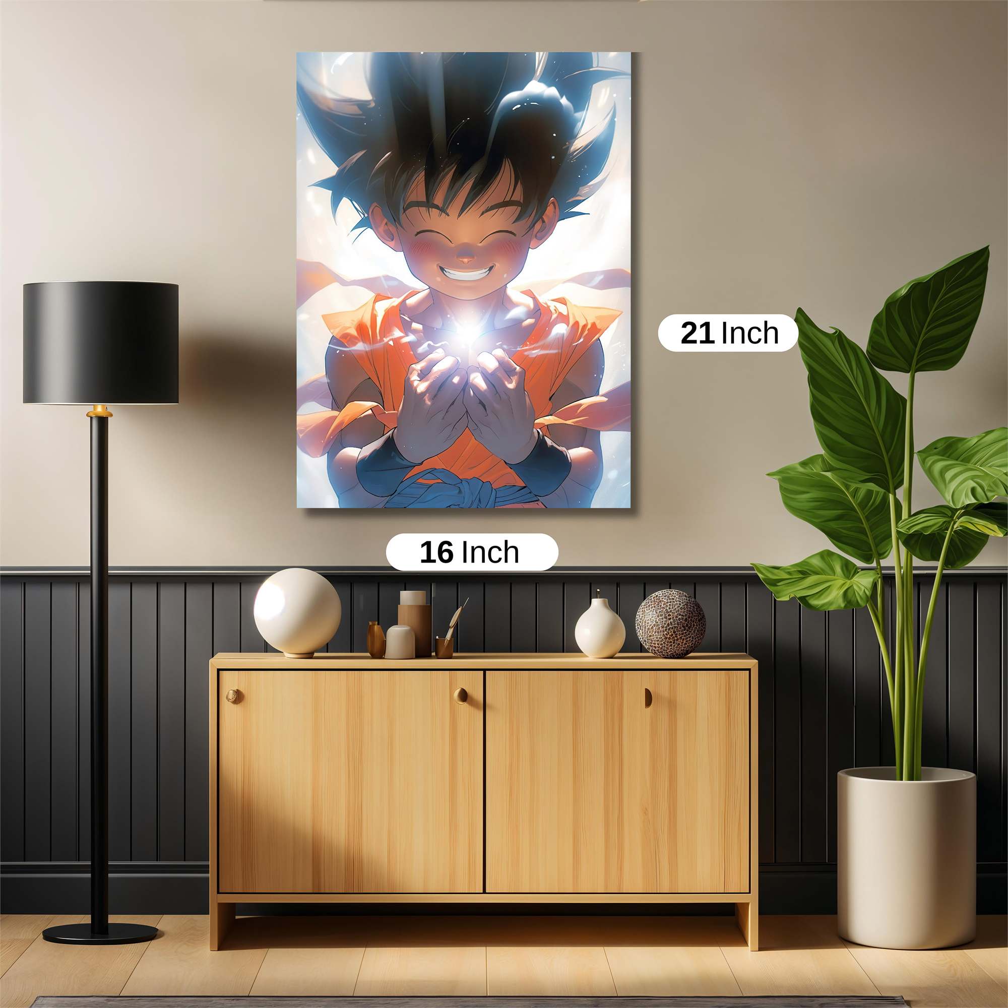 Goku Radiance Safe Wall Magnetic / M