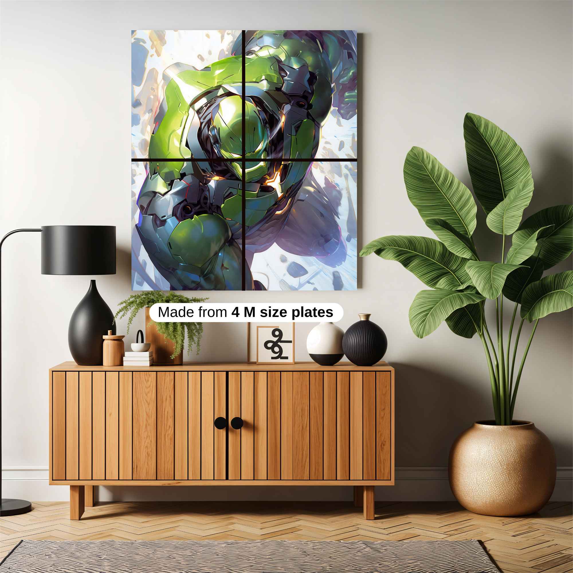 Hulk Bravado Safe Wall Magnetic / M