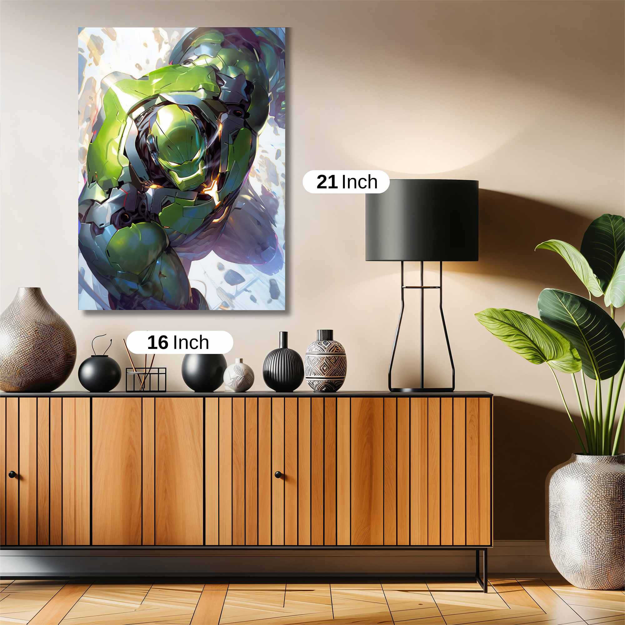 Hulk Bravado Safe Wall Magnetic / M