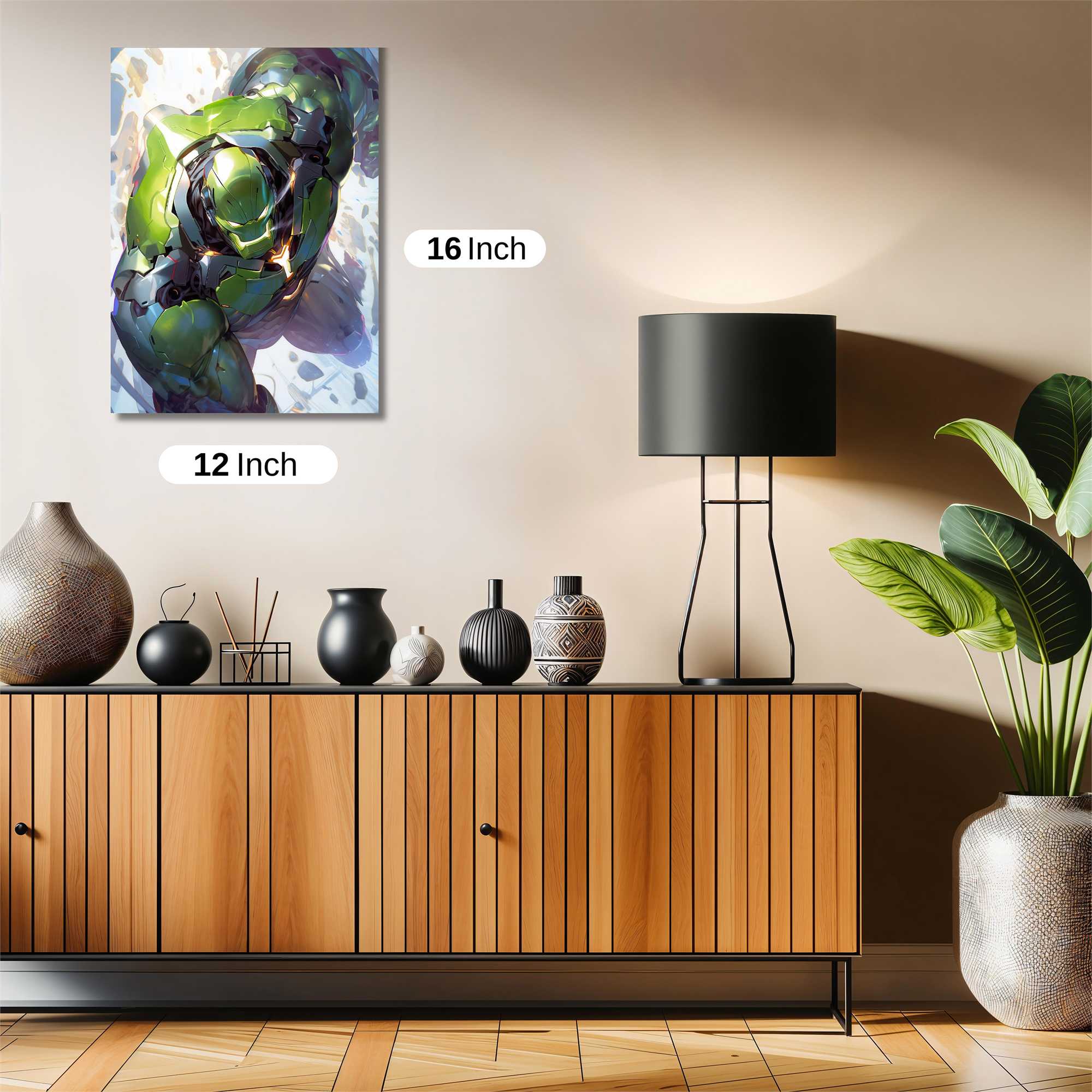 Hulk Bravado Safe Wall Magnetic / M