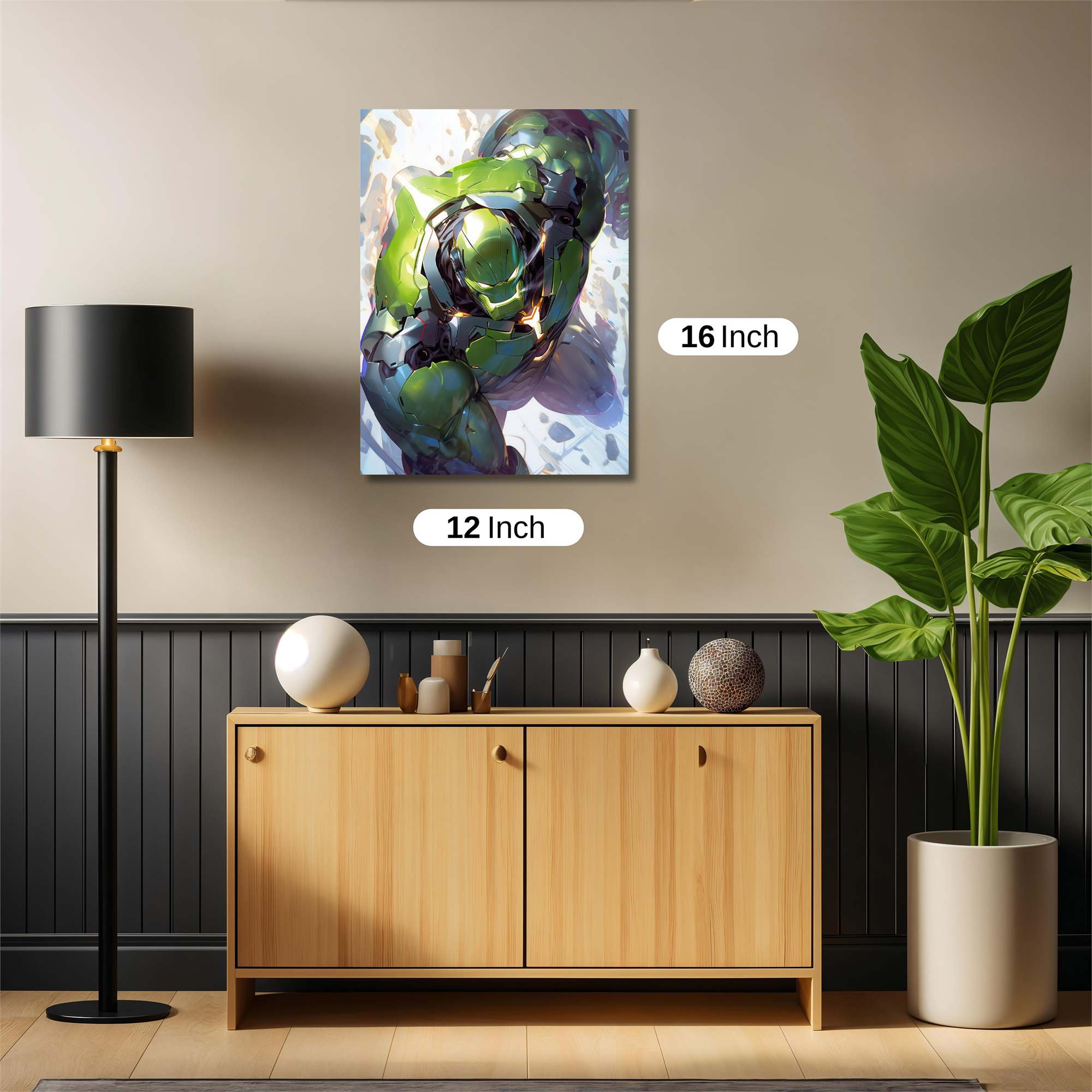 Hulk Bravado Safe Wall Magnetic / M